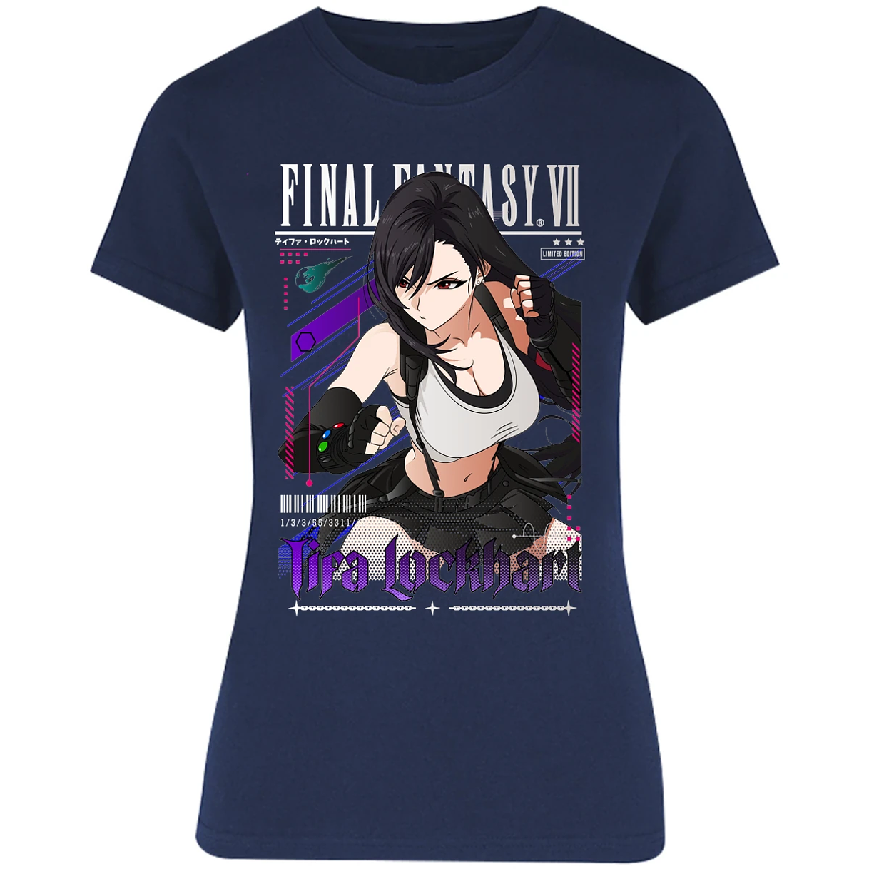 Blusa Final Fantasy Vii Tifa Lockhart Blusa para Mujer 10