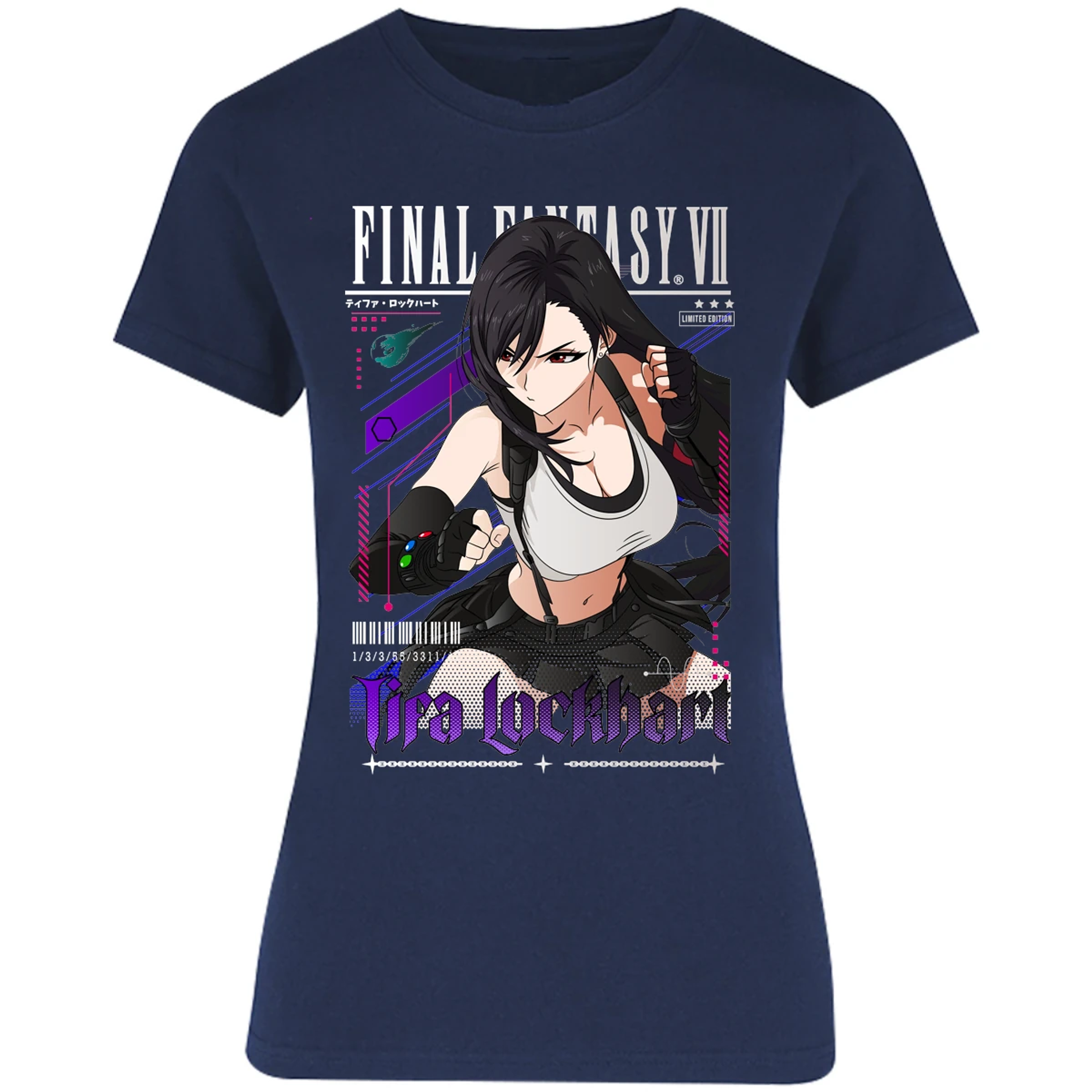 Blusa Final Fantasy Vii Tifa Lockhart Blusa para Mujer 10