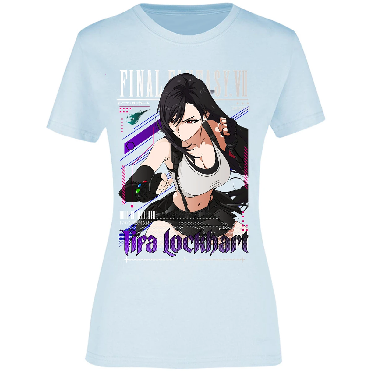 Blusa Final Fantasy Vii Tifa Lockhart Blusa para Mujer 12