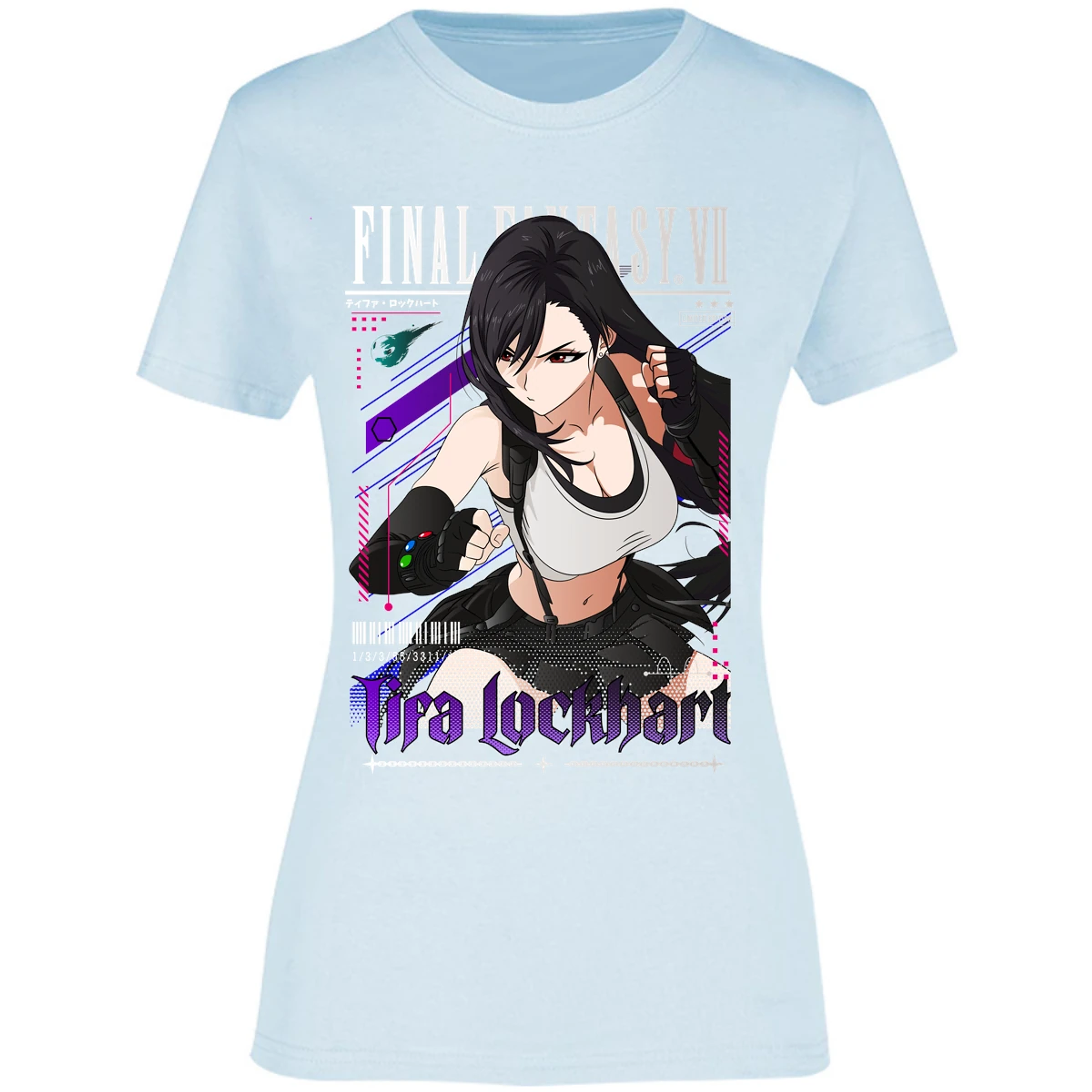 Blusa Final Fantasy Vii Tifa Lockhart Blusa para Mujer 12
