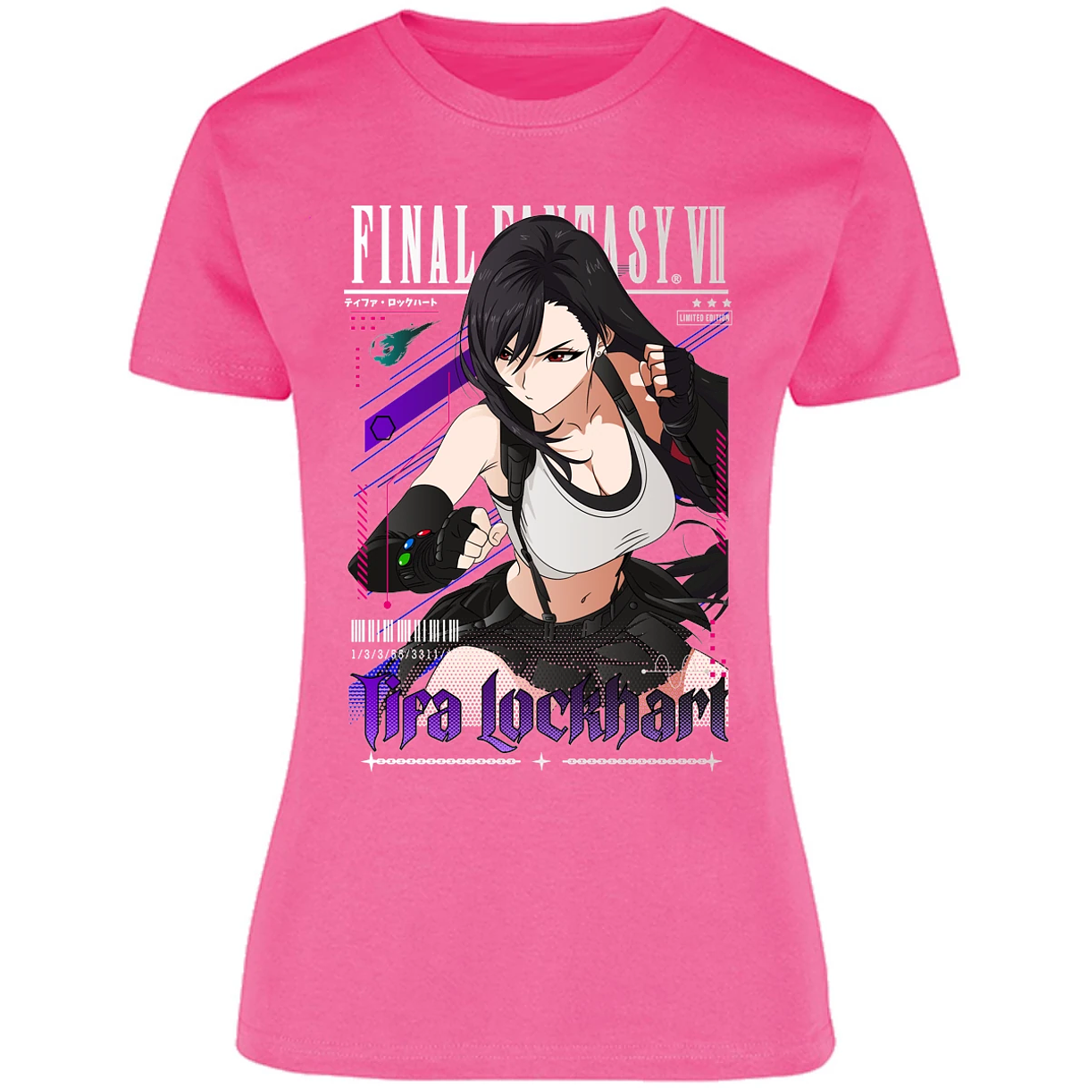 Blusa Final Fantasy Vii Tifa Lockhart Blusa para Mujer 13