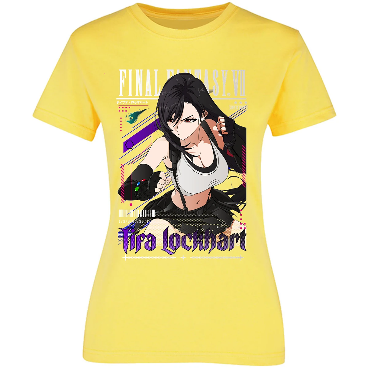Blusa Final Fantasy Vii Tifa Lockhart Blusa para Mujer 14
