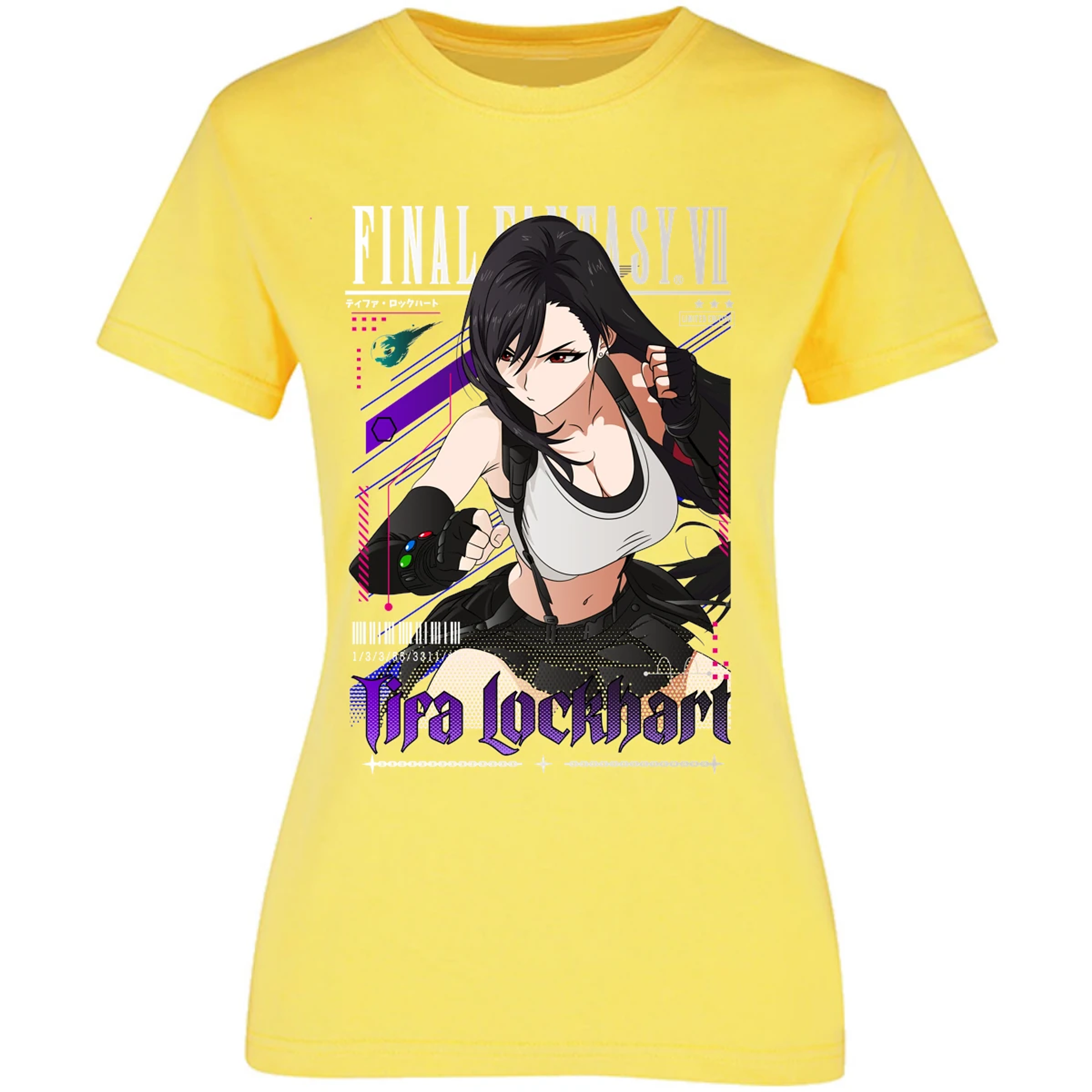 Blusa Final Fantasy Vii Tifa Lockhart Blusa para Mujer 14