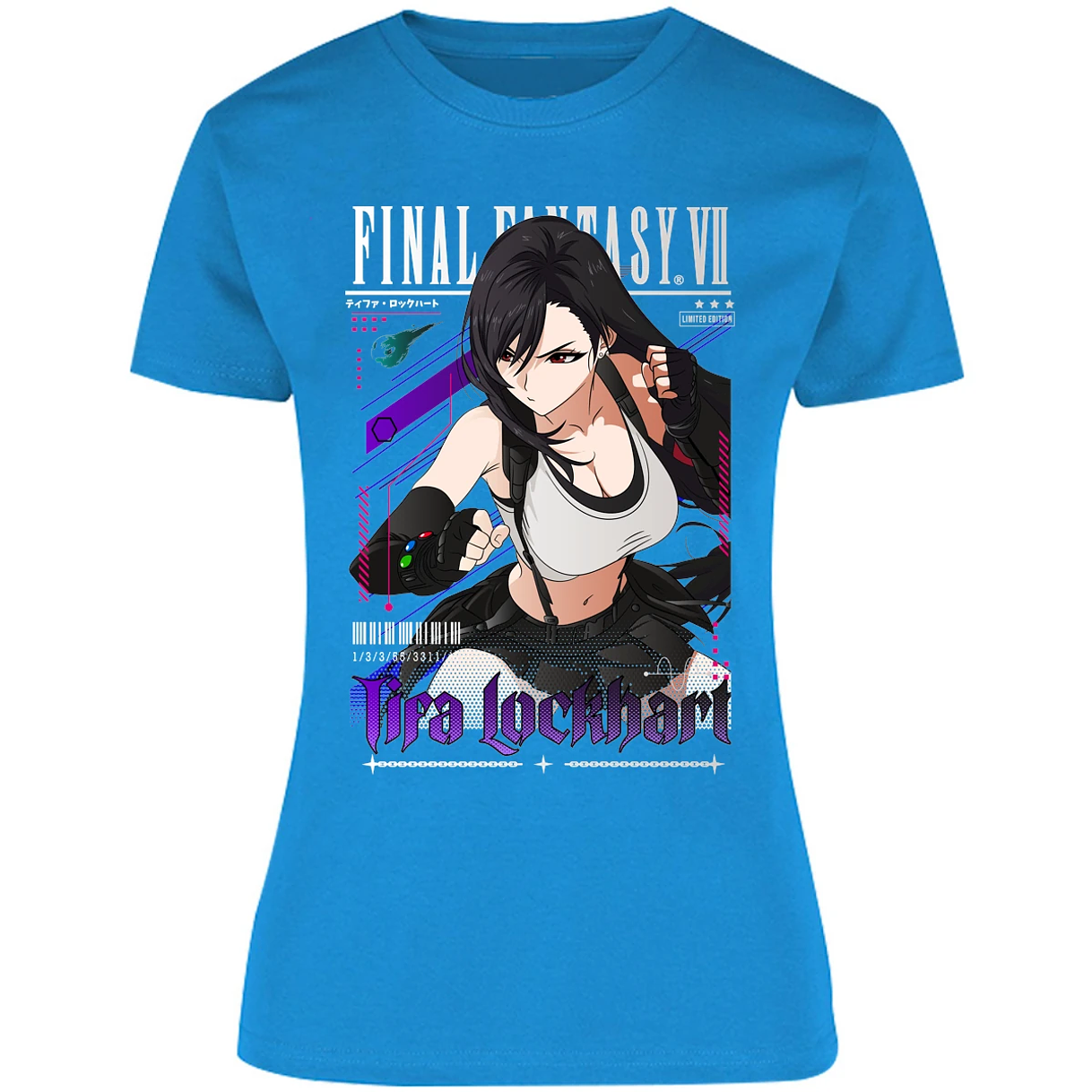 Blusa Final Fantasy Vii Tifa Lockhart Blusa para Mujer 15