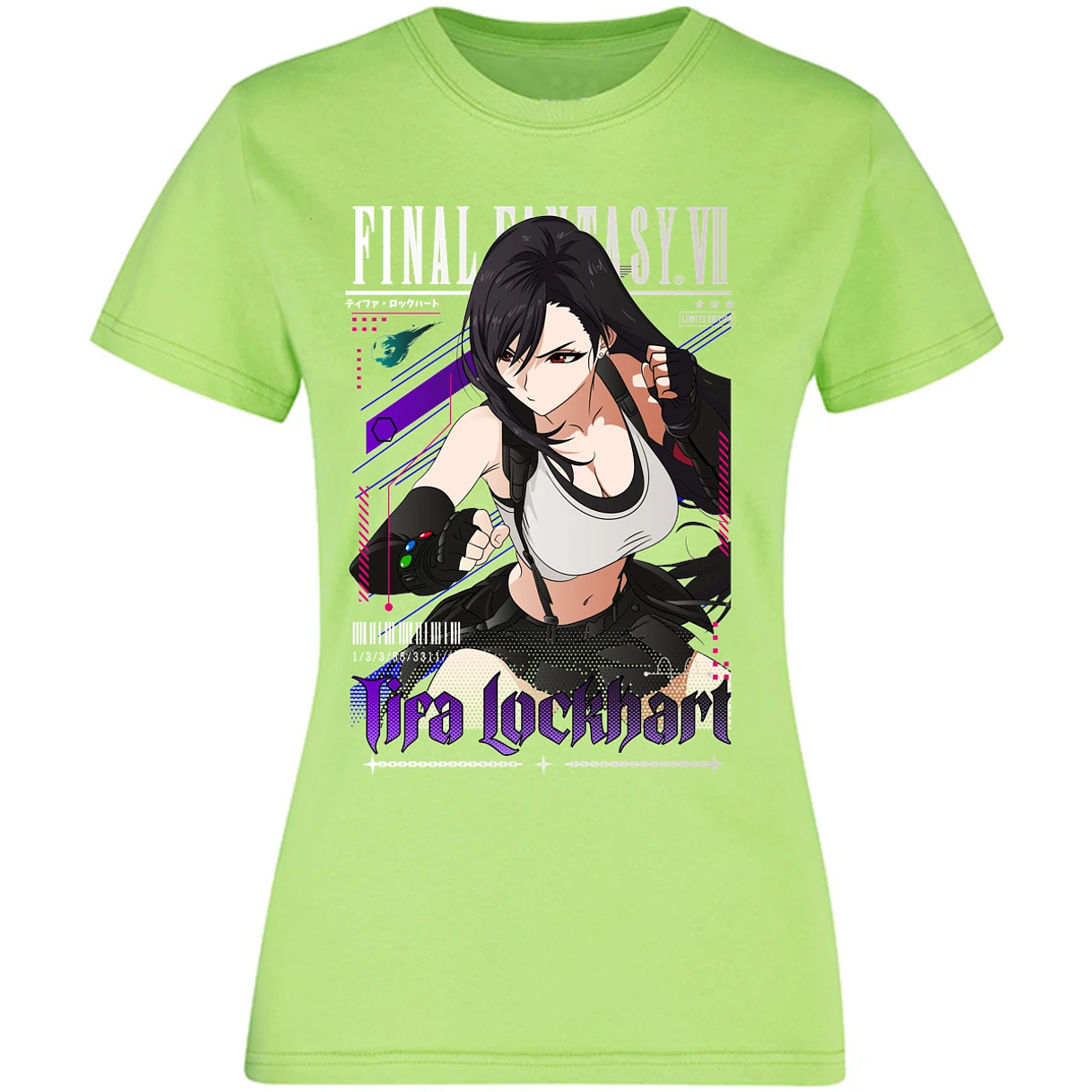 Blusa Final Fantasy Vii Tifa Lockhart Blusa para Mujer 16