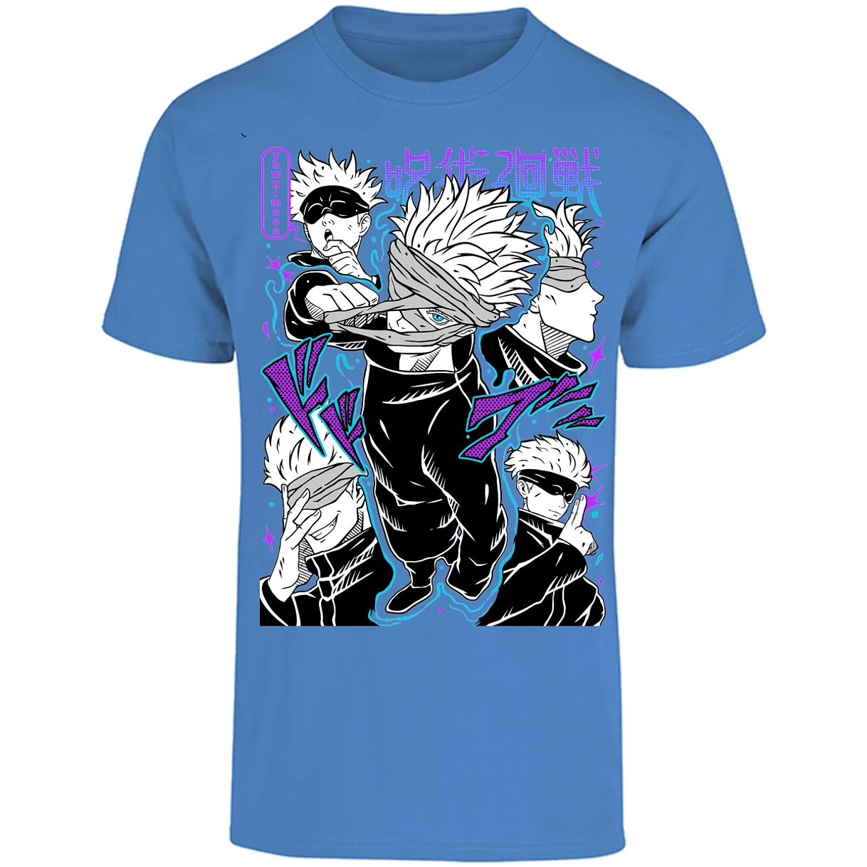 Playera Jujutsu Kaisen Gojo Eye para Adulto 17