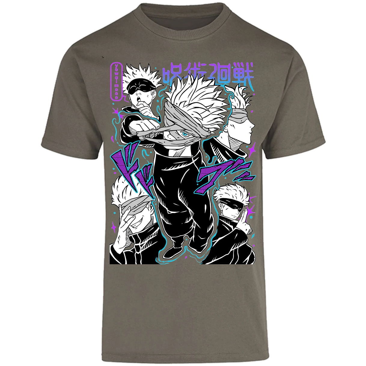 Playera Jujutsu Kaisen Gojo Eye para Adulto 18