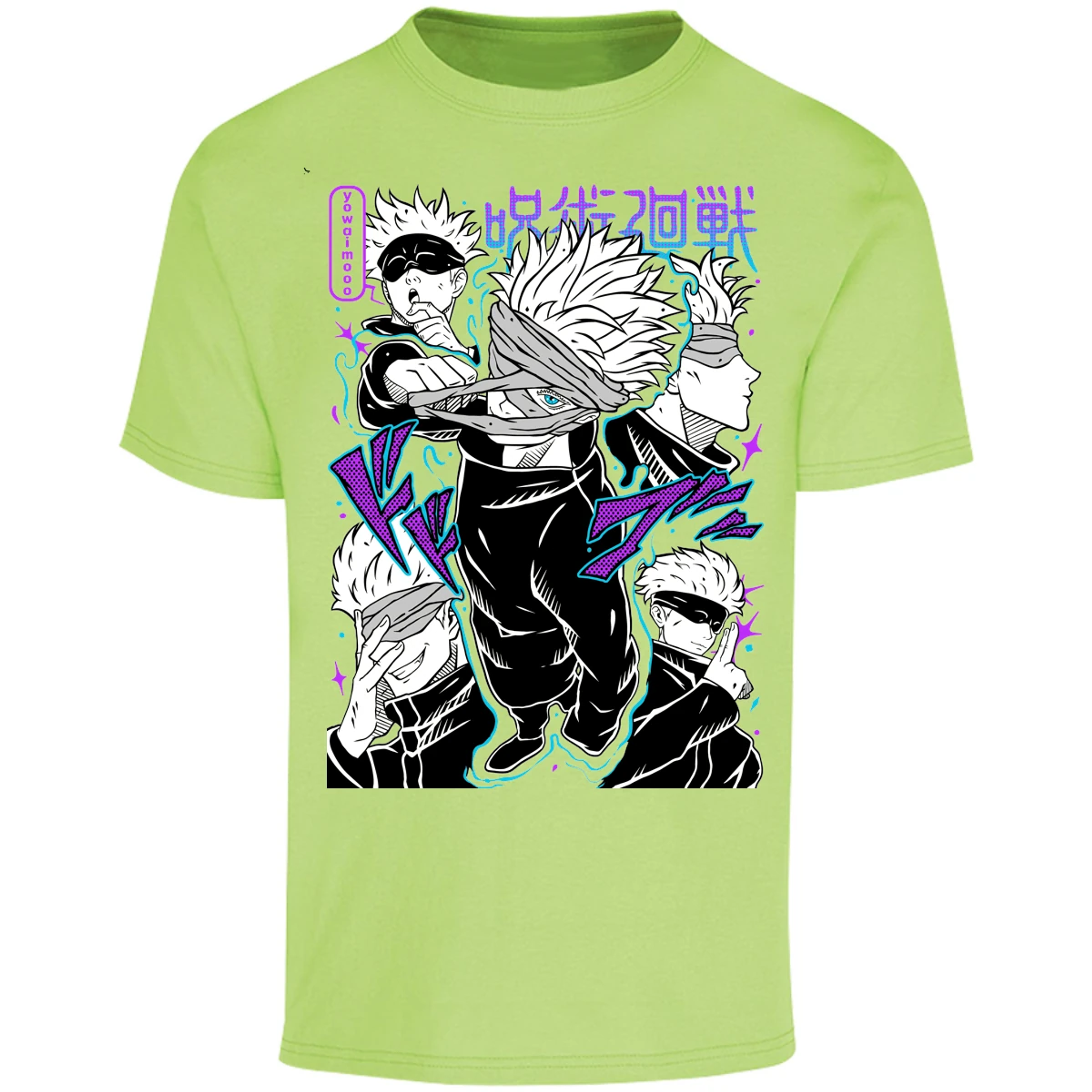 Playera Jujutsu Kaisen Gojo Eye para Adulto 21
