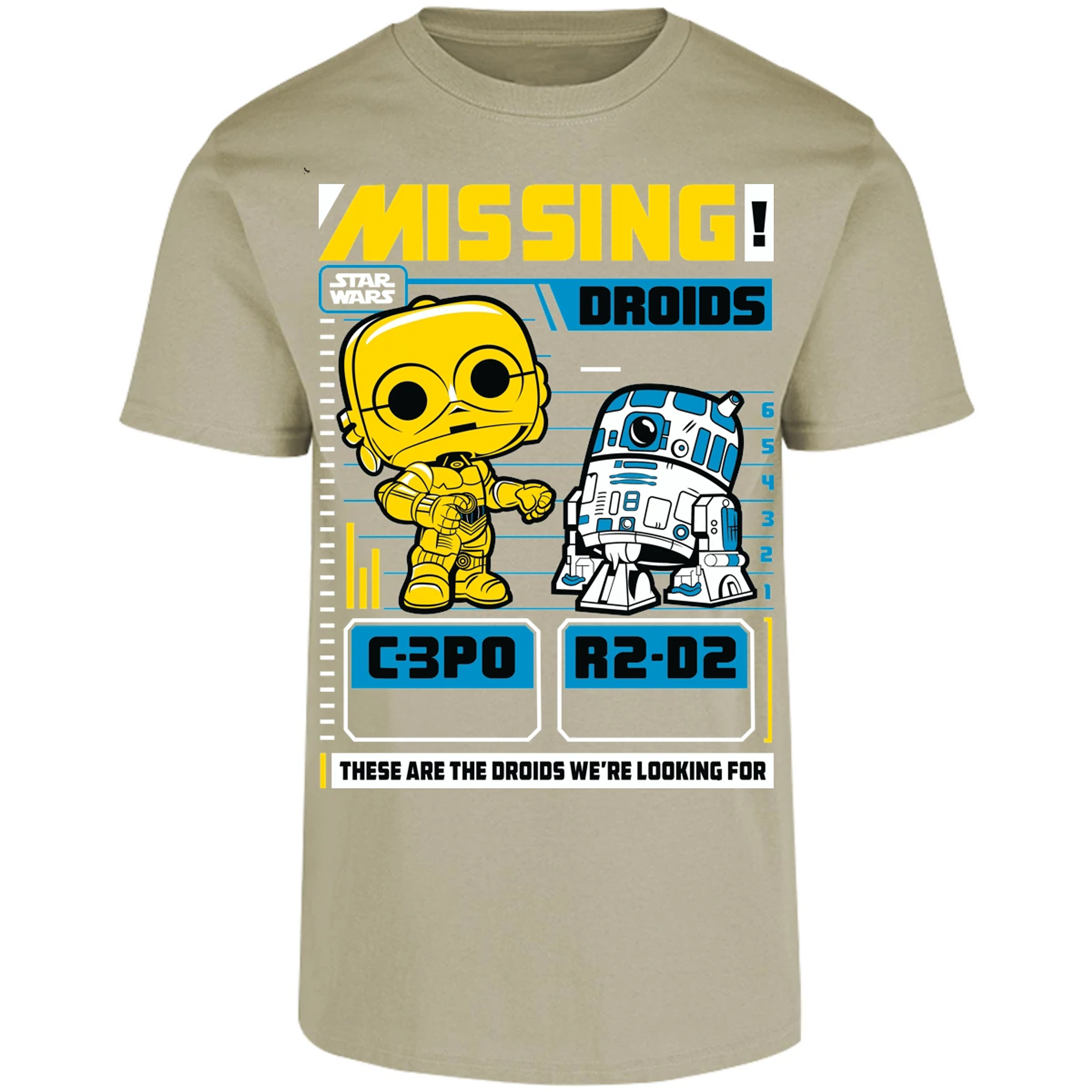 Playera Funko Funko Missing Droids para Adulto 14
