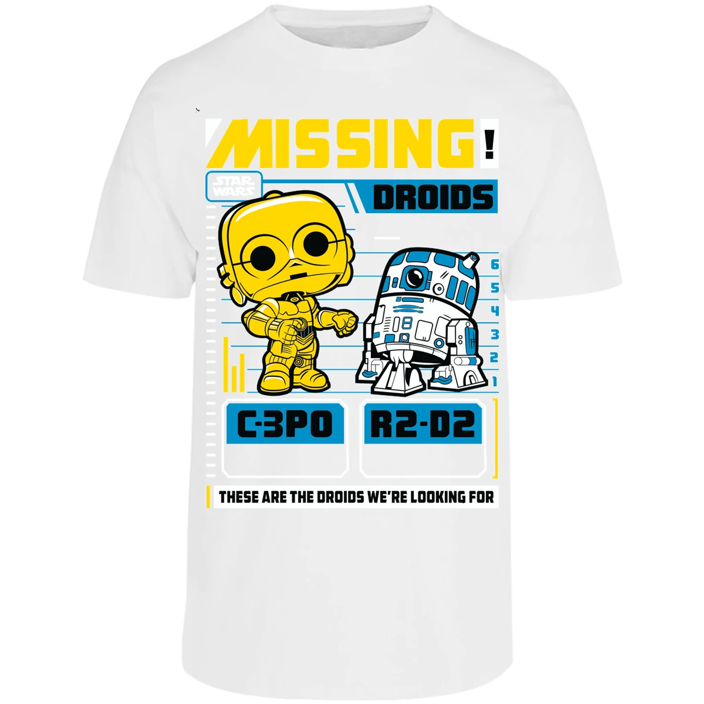 Playera Funko Funko Missing Droids para Adulto 23
