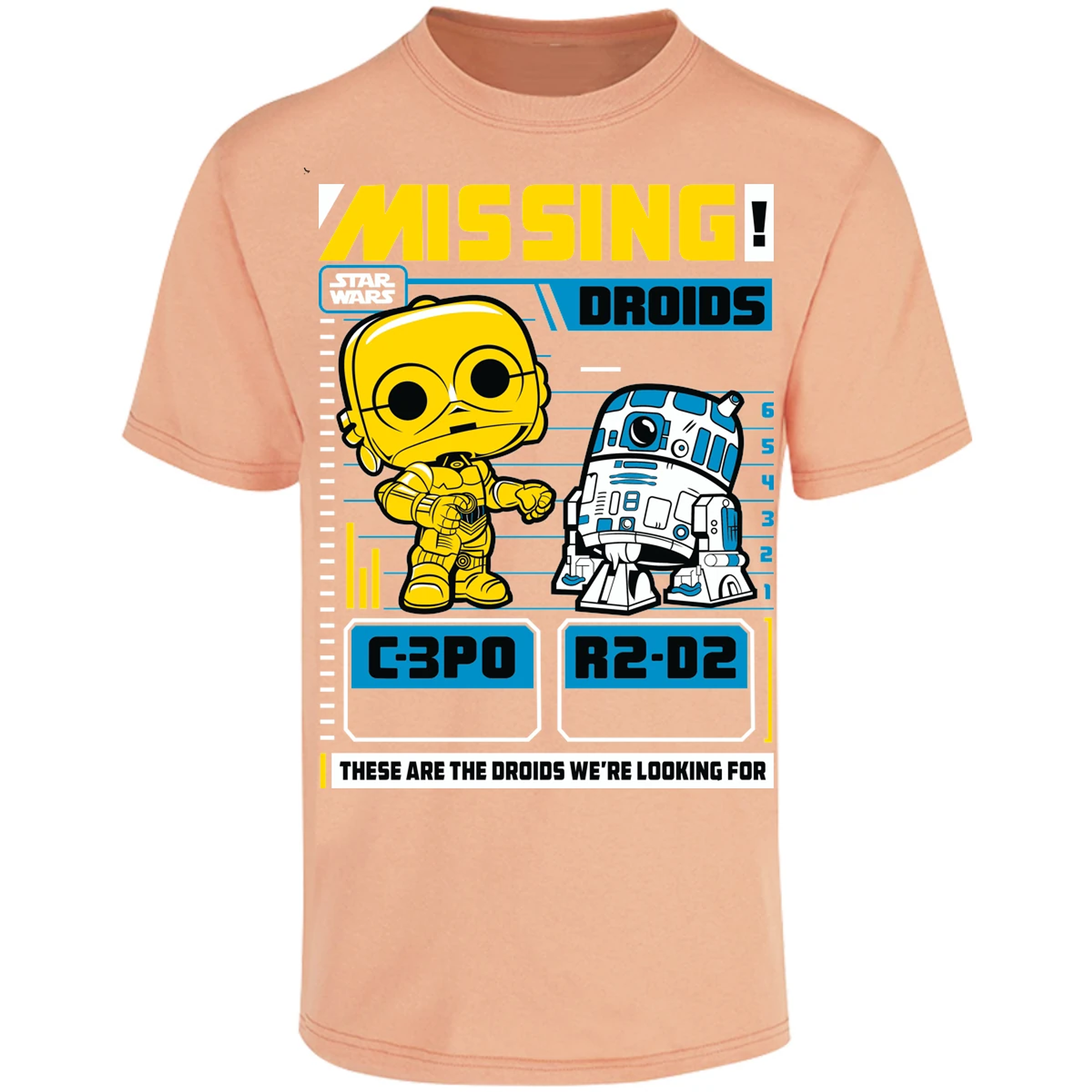 Playera Funko Funko Missing Droids para Adulto 22