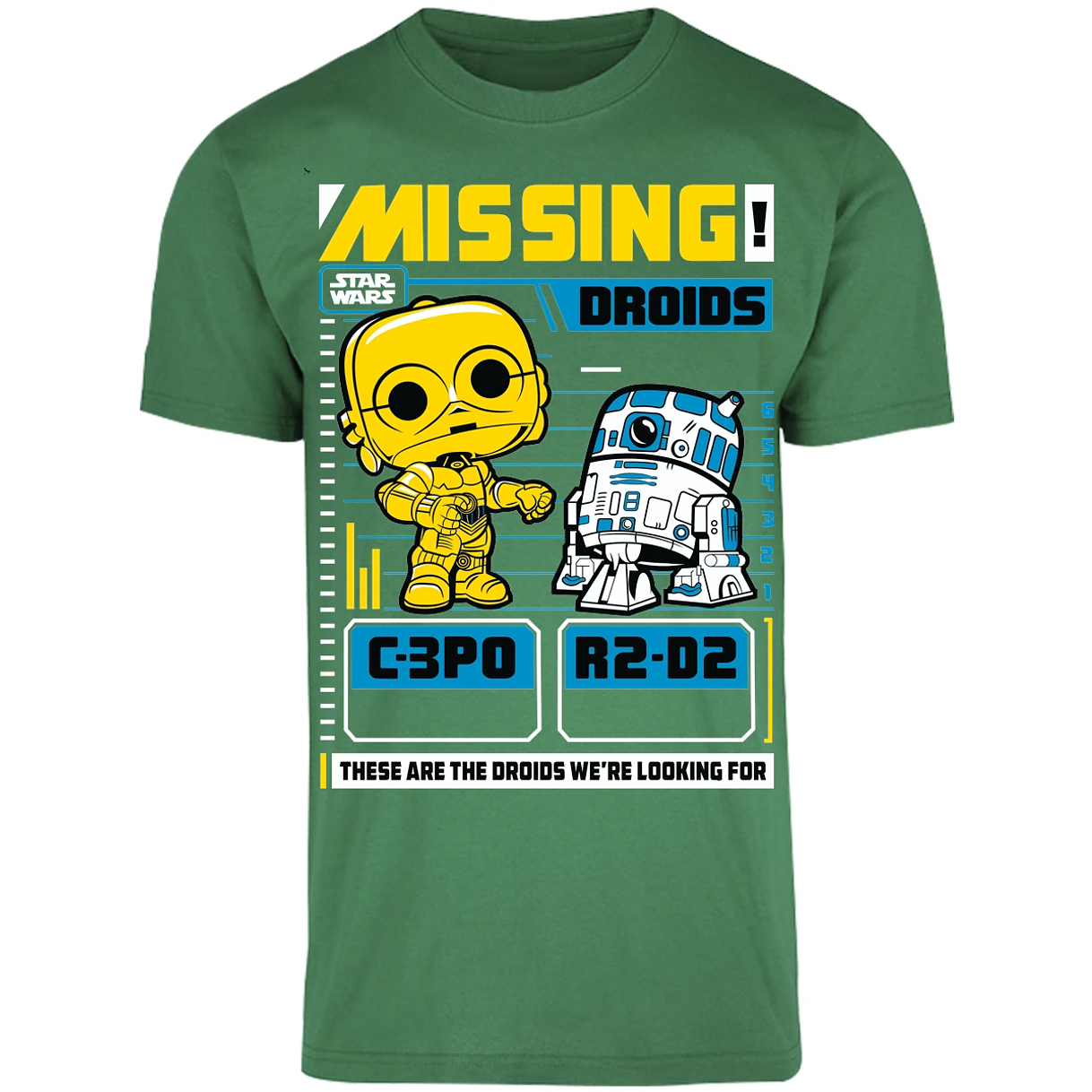 Playera Funko Funko Missing Droids para Adulto 25