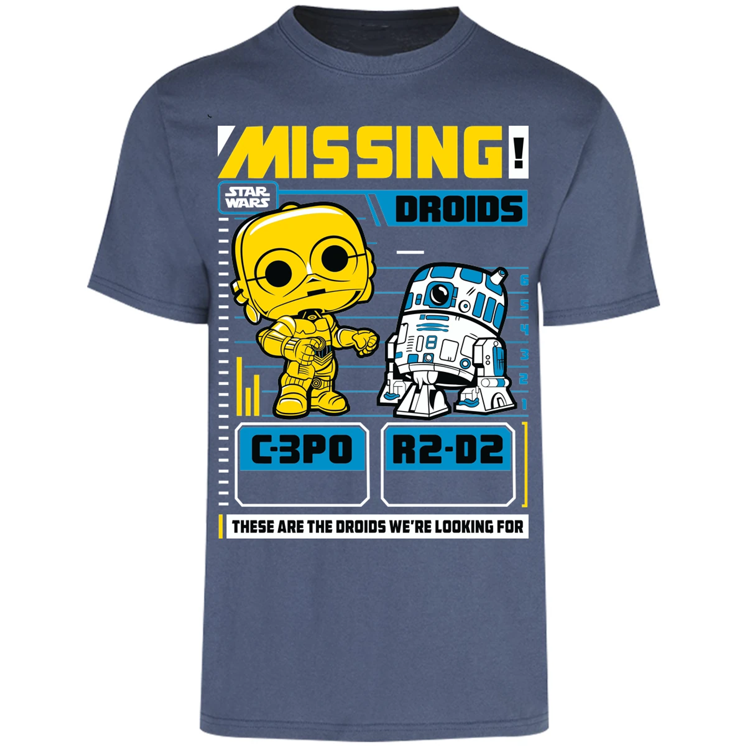 Playera Funko Funko Missing Droids para Adulto 8