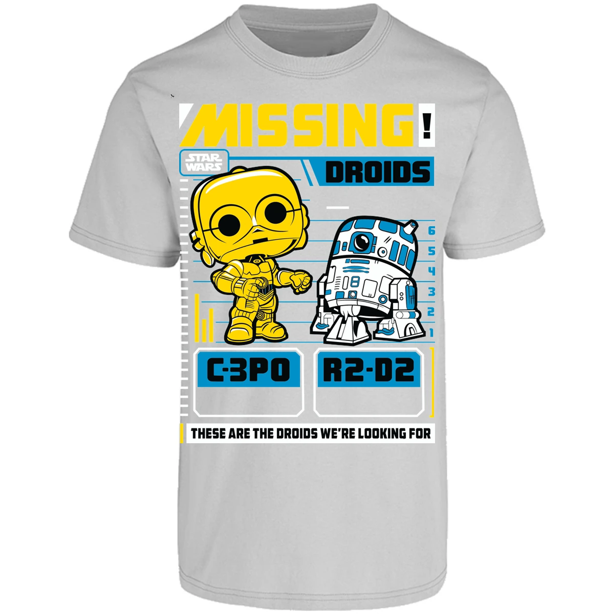 Playera Funko Funko Missing Droids para Adulto 13