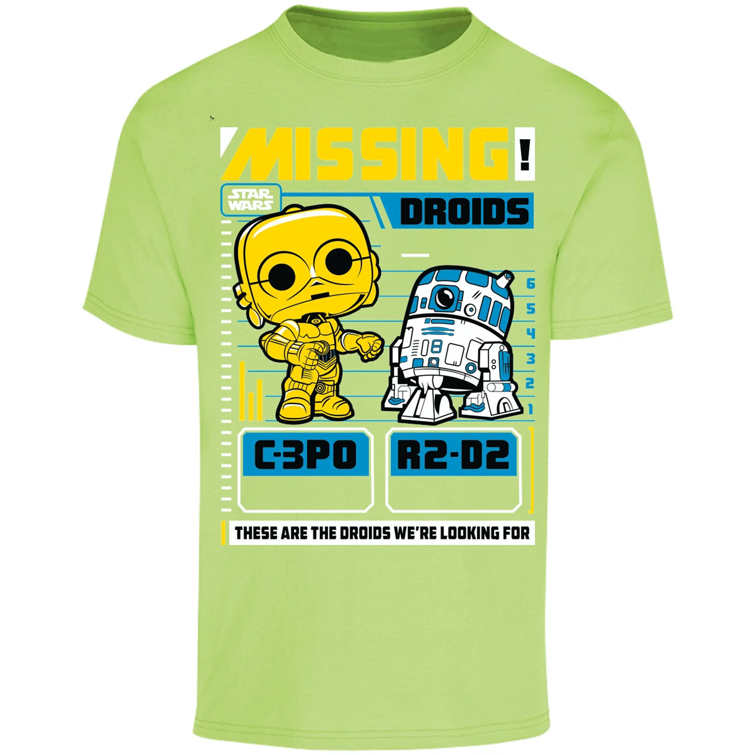 Playera Funko Funko Missing Droids para Adulto 16