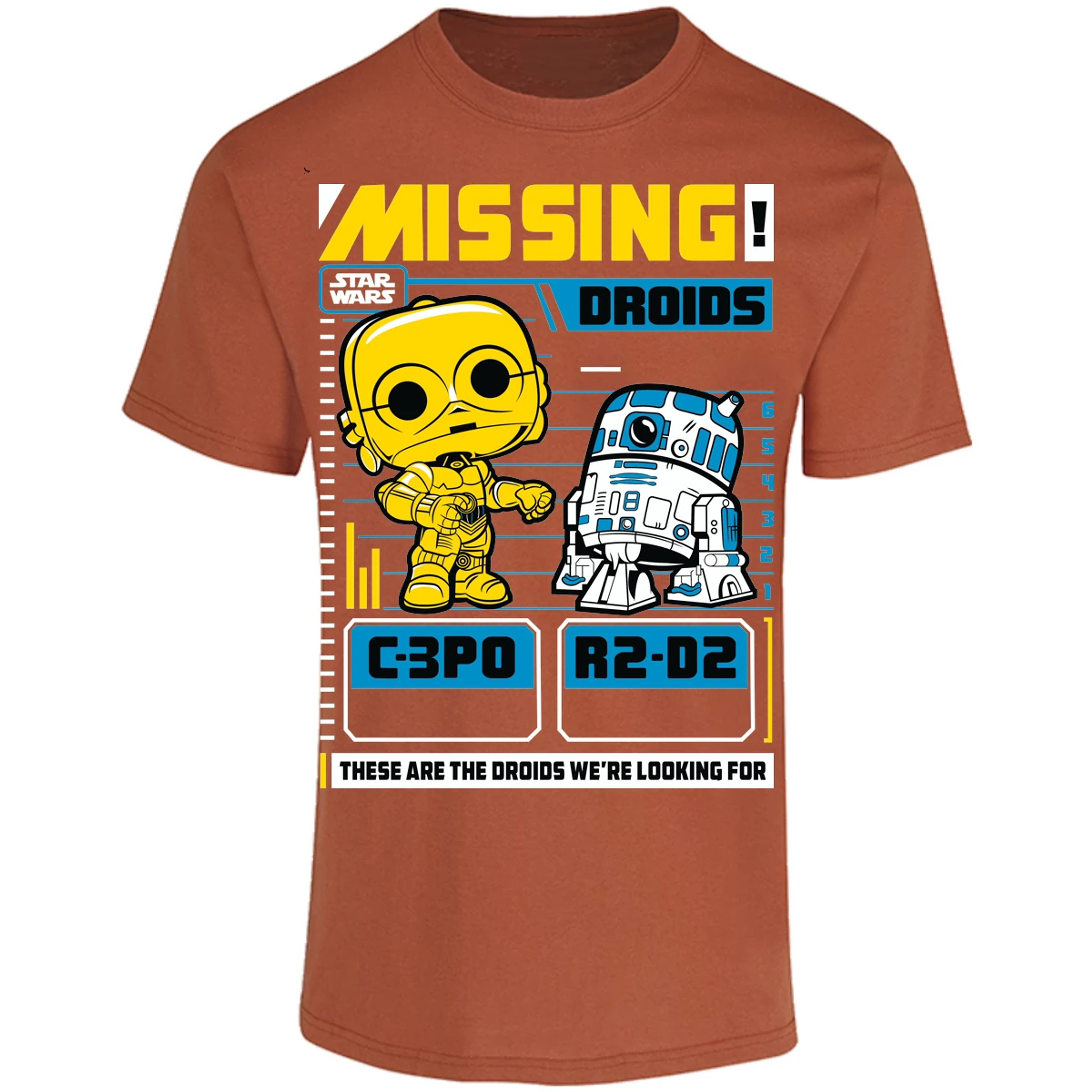 Playera Funko Funko Missing Droids para Adulto 18
