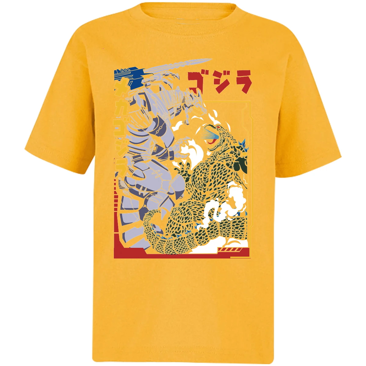 Playera Godzilla Godzilla Vs Mechagodzilla para Niño 10