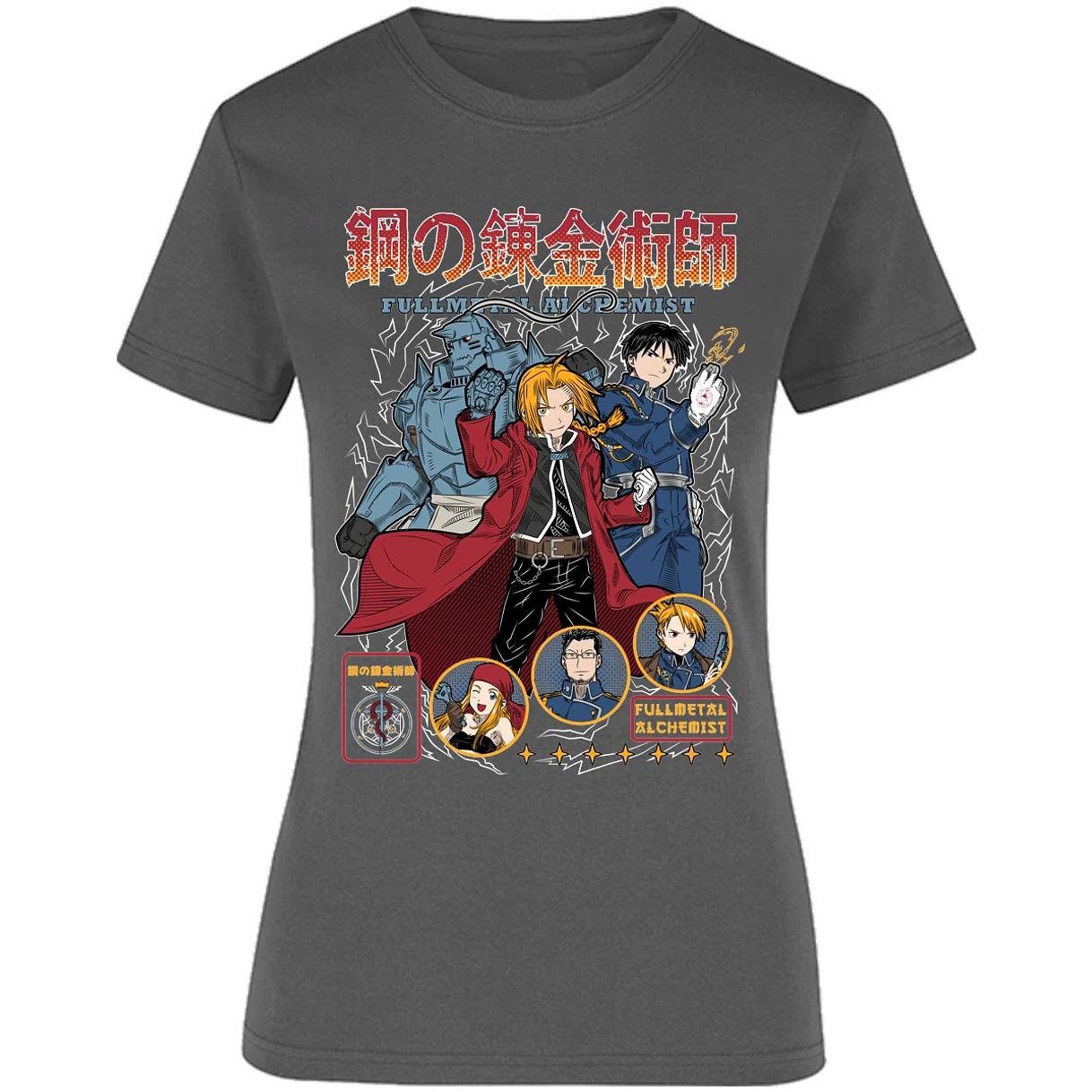 Blusa Full Metal Alchemist Fullmetal Blusa para Mujer 4
