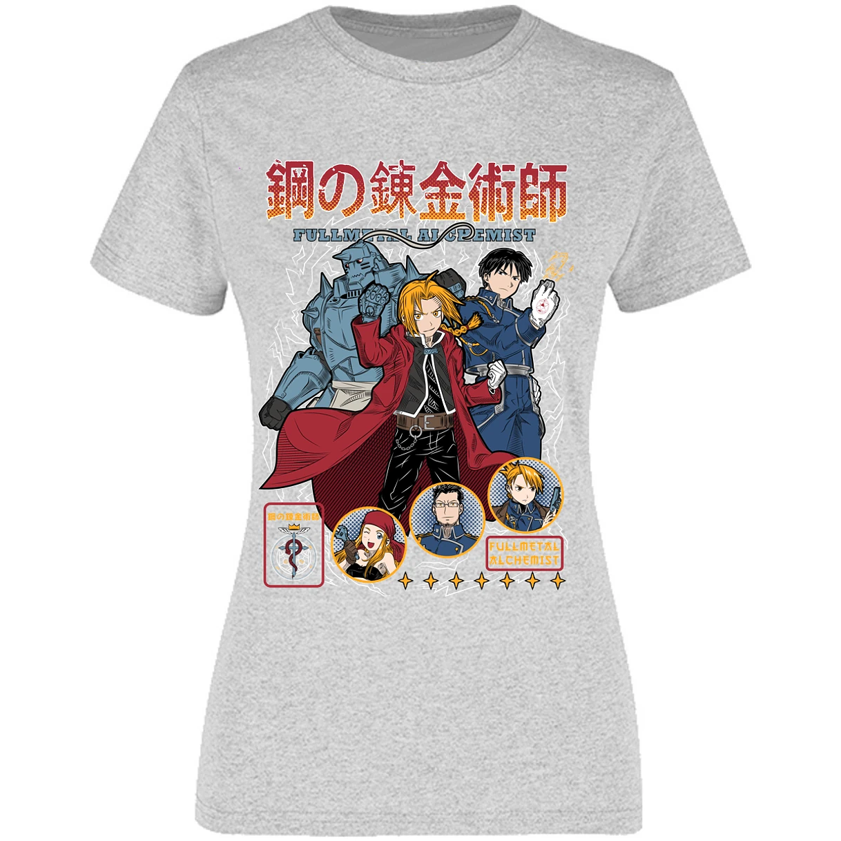Blusa Full Metal Alchemist Fullmetal Blusa para Mujer 18