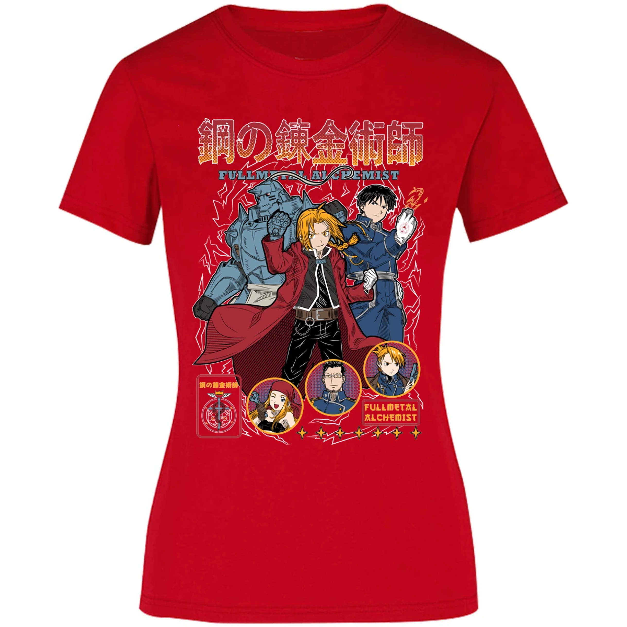 Blusa Full Metal Alchemist Fullmetal Blusa para Mujer 8