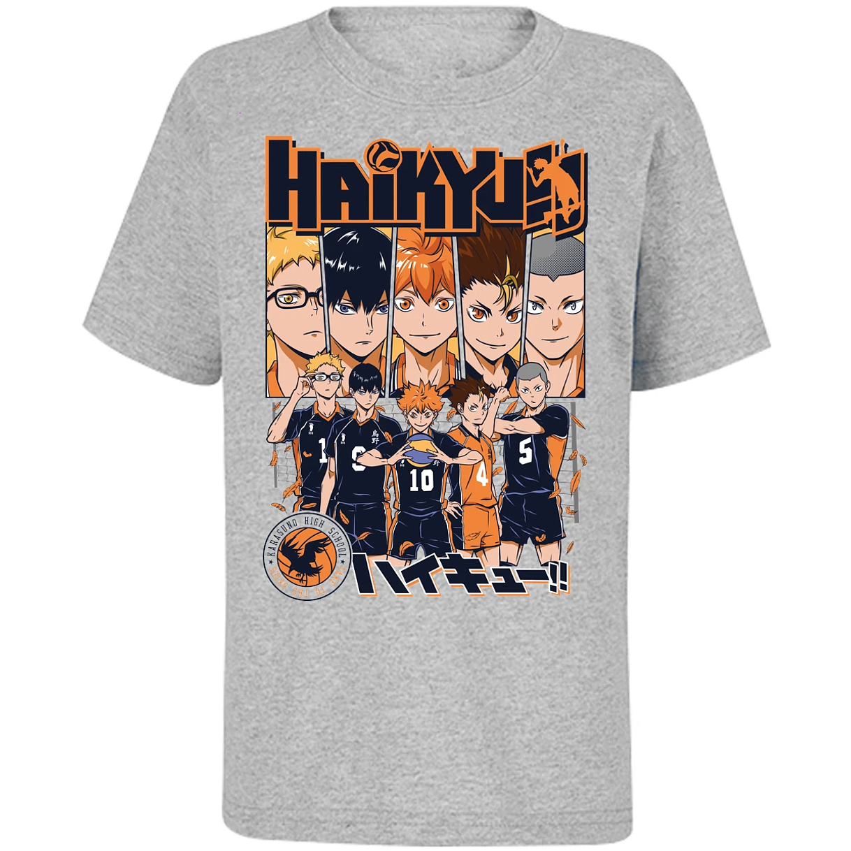 Playera Haikyuu Haikyuu Color para Niño 15