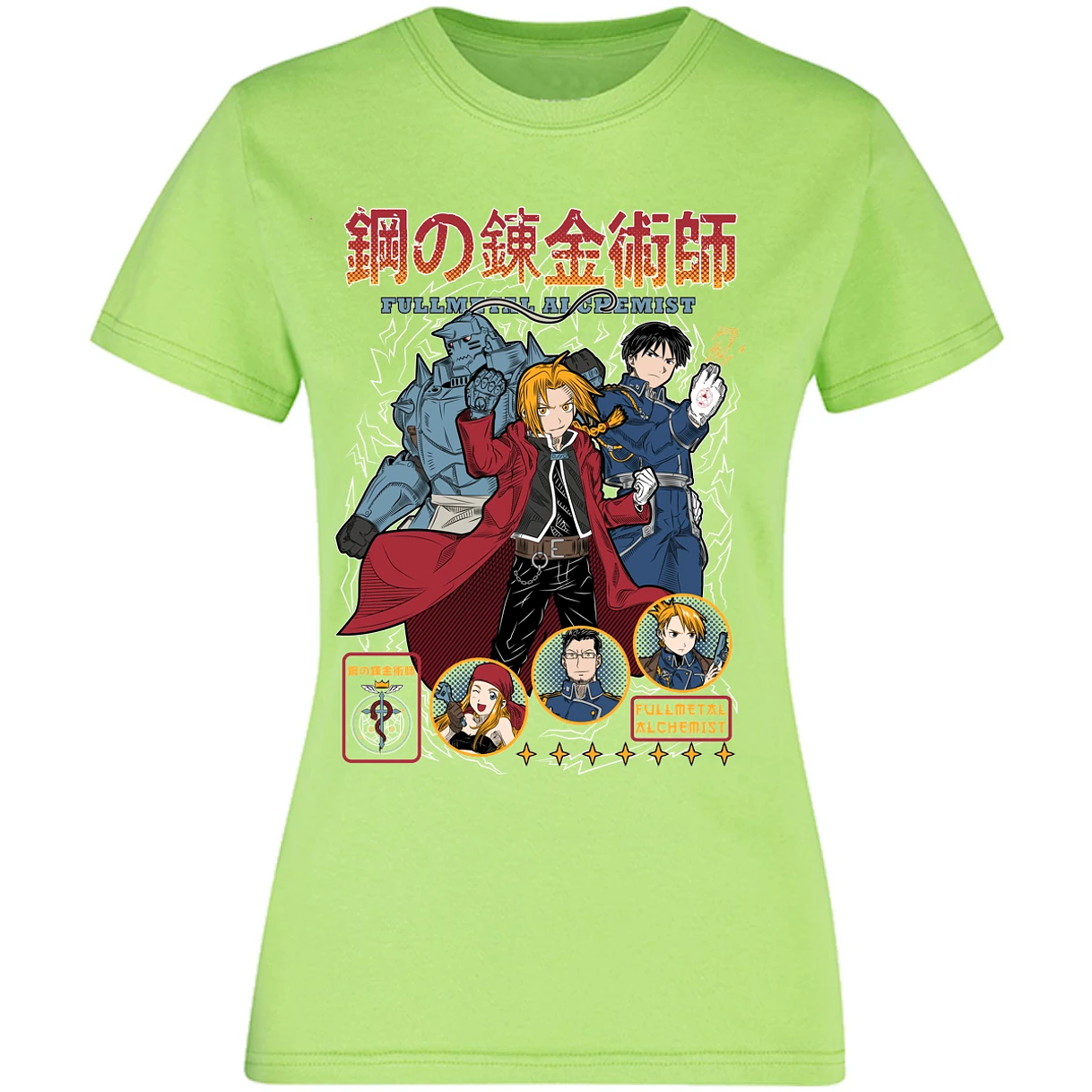 Blusa Full Metal Alchemist Fullmetal Blusa para Mujer 2