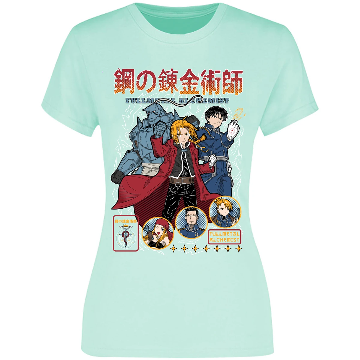 Blusa Full Metal Alchemist Fullmetal Blusa para Mujer 1