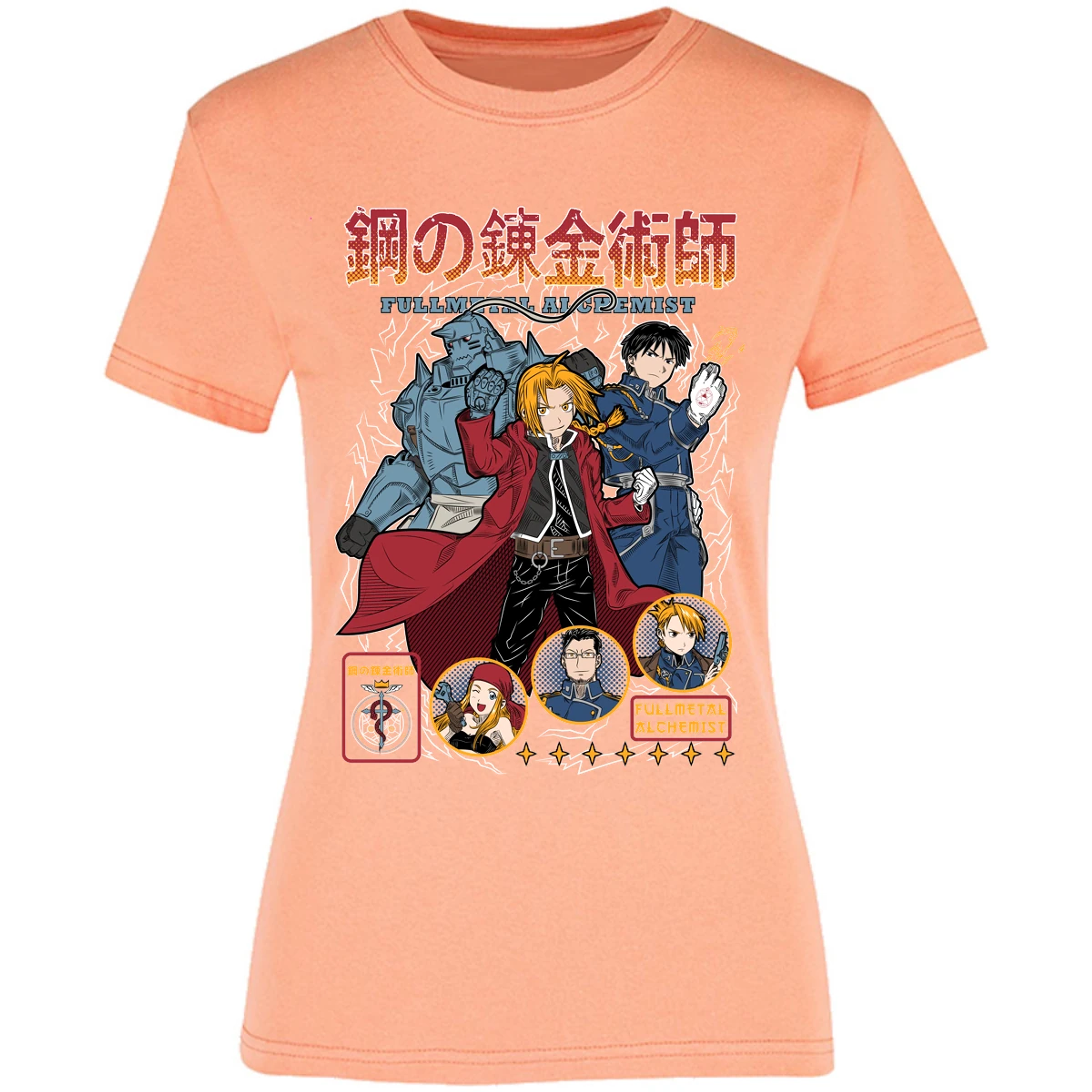 Blusa Full Metal Alchemist Fullmetal Blusa para Mujer 3