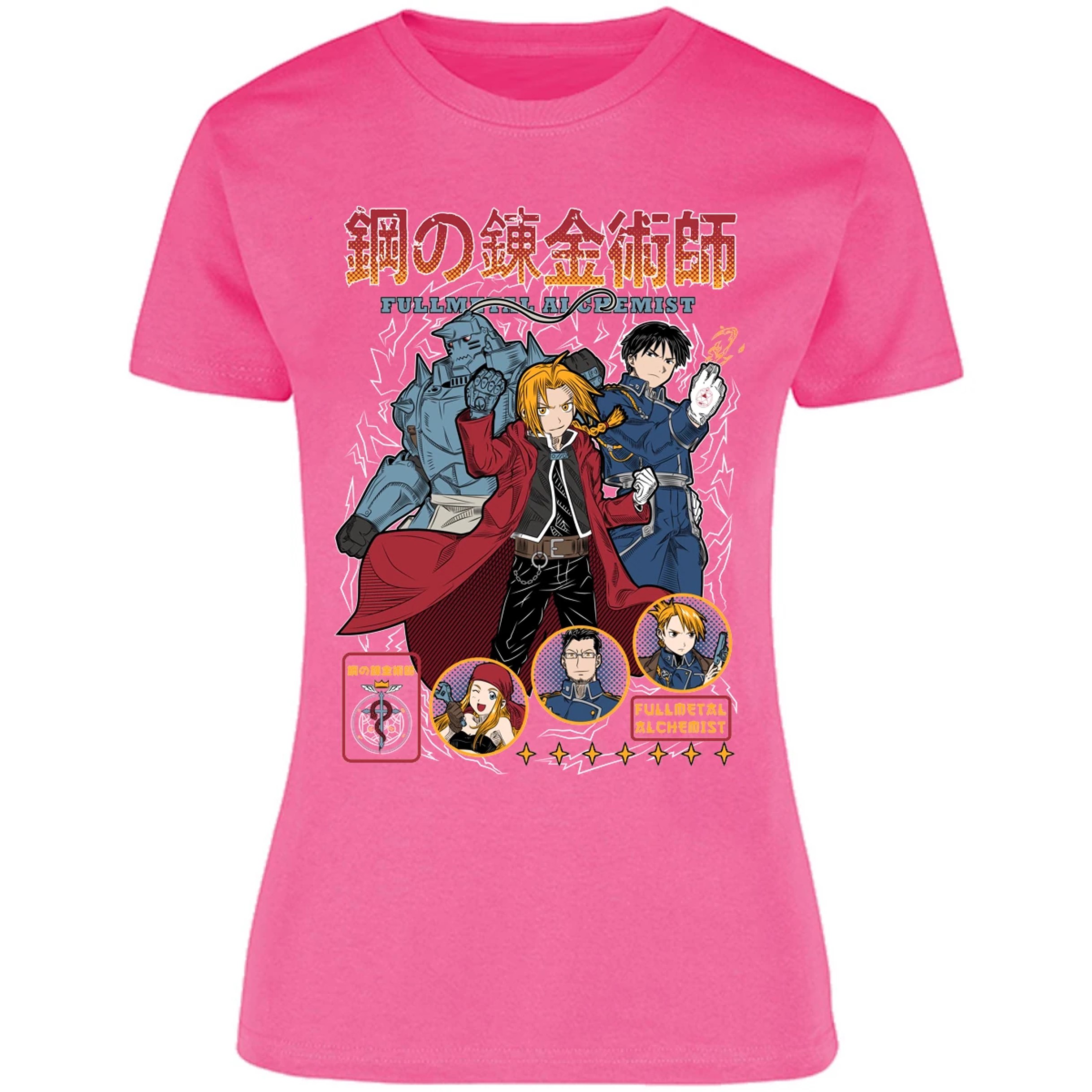 Blusa Full Metal Alchemist Fullmetal Blusa para Mujer 6