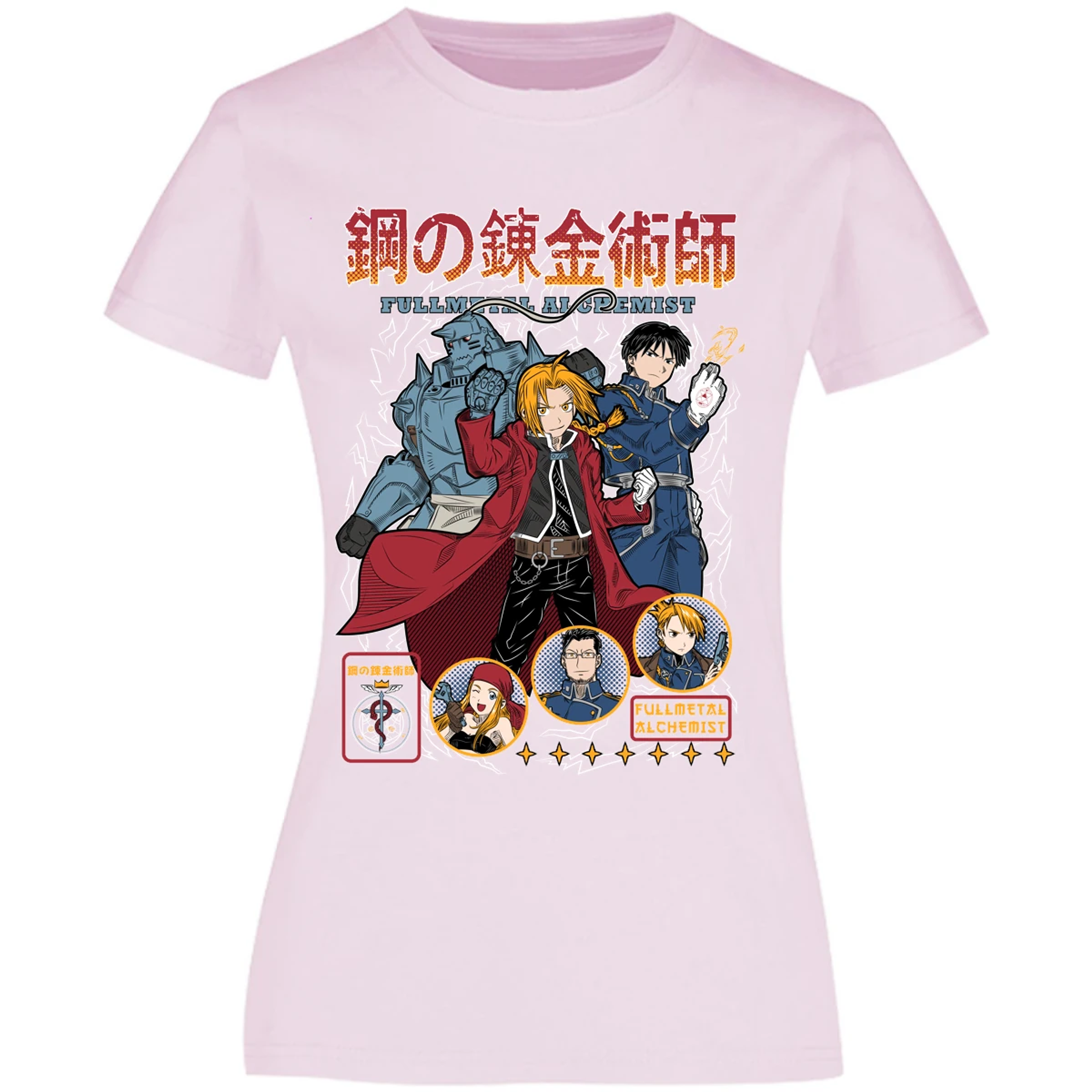 Blusa Full Metal Alchemist Fullmetal Blusa para Mujer 9