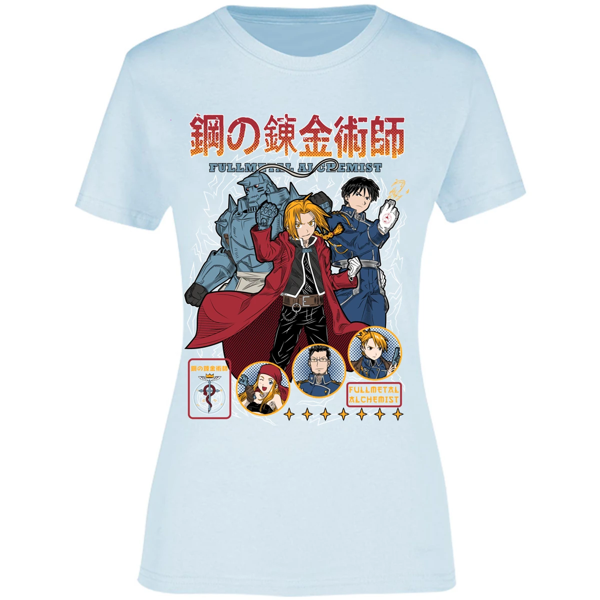 Blusa Full Metal Alchemist Fullmetal Blusa para Mujer 11