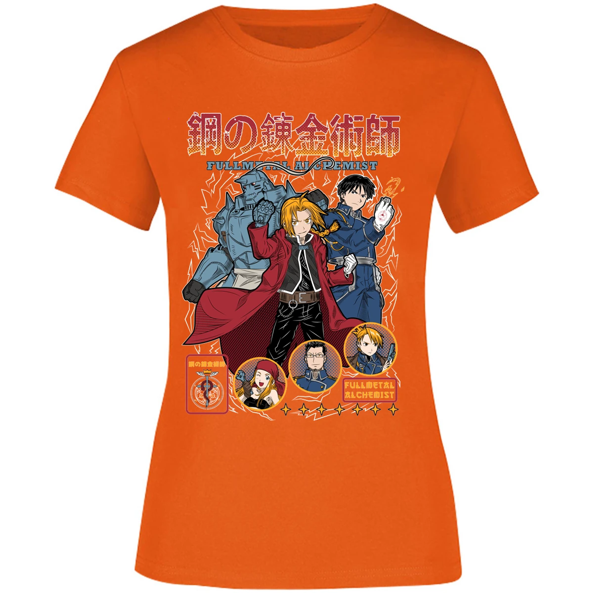 Blusa Full Metal Alchemist Fullmetal Blusa para Mujer 13