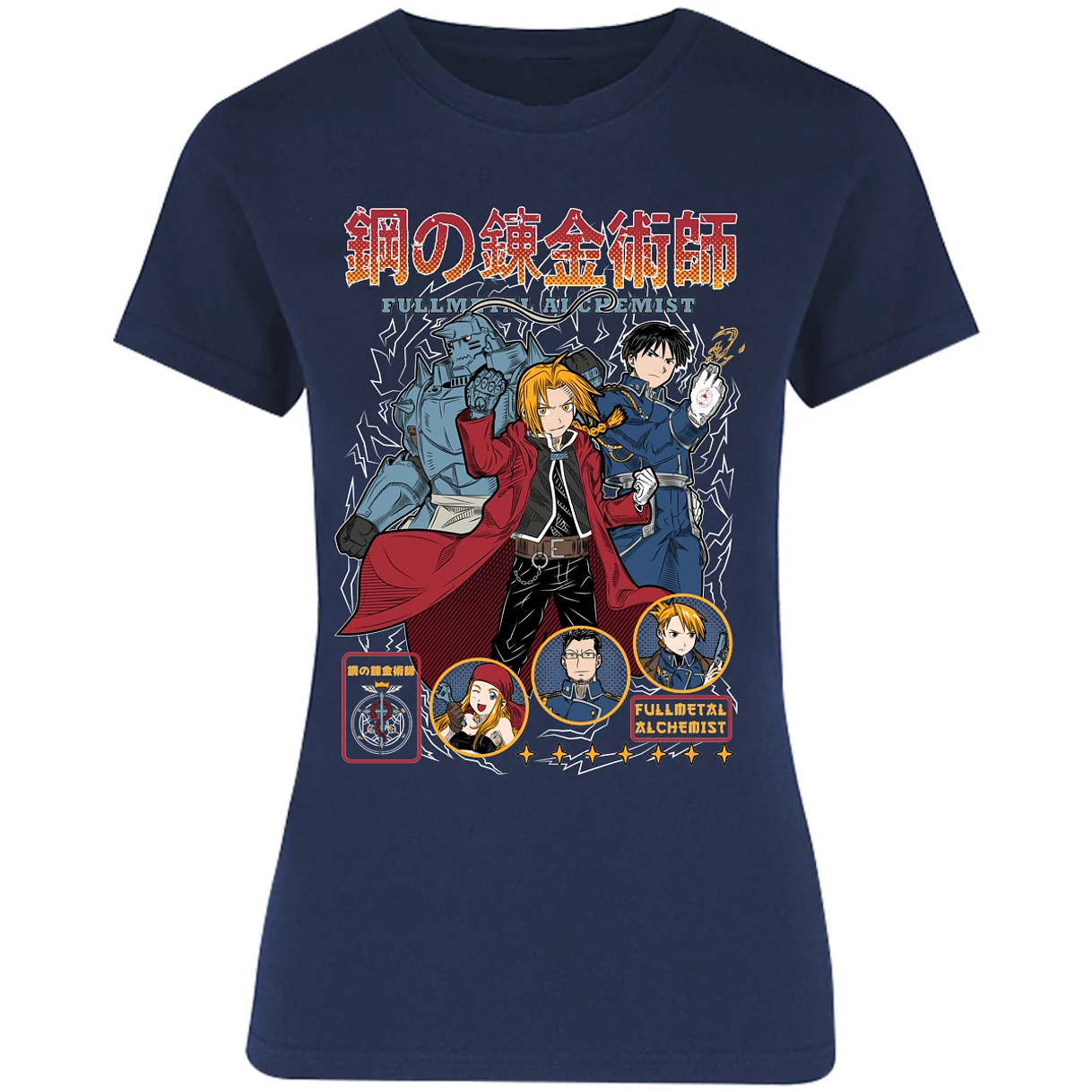 Blusa Full Metal Alchemist Fullmetal Blusa para Mujer 16
