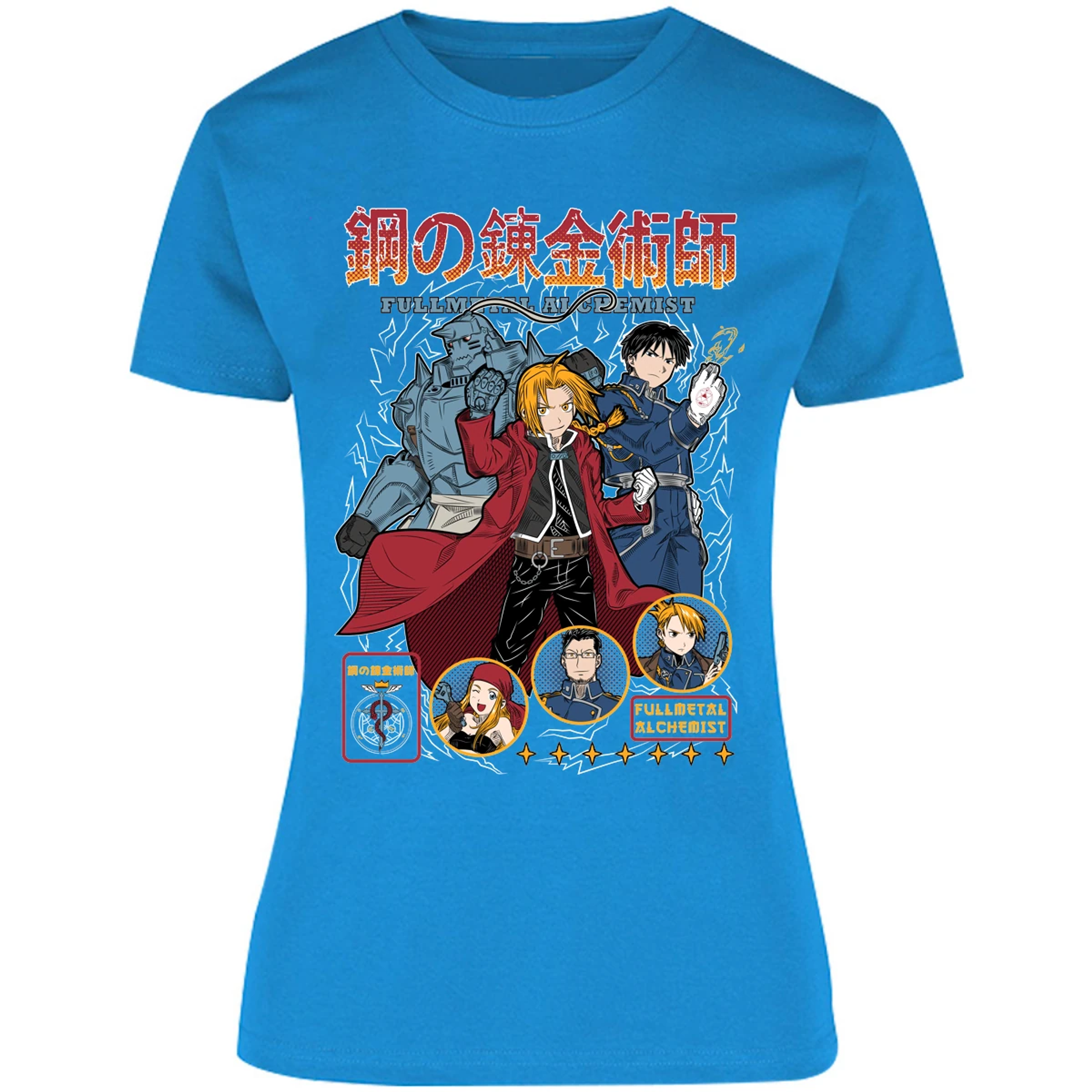 Blusa Full Metal Alchemist Fullmetal Blusa para Mujer 14