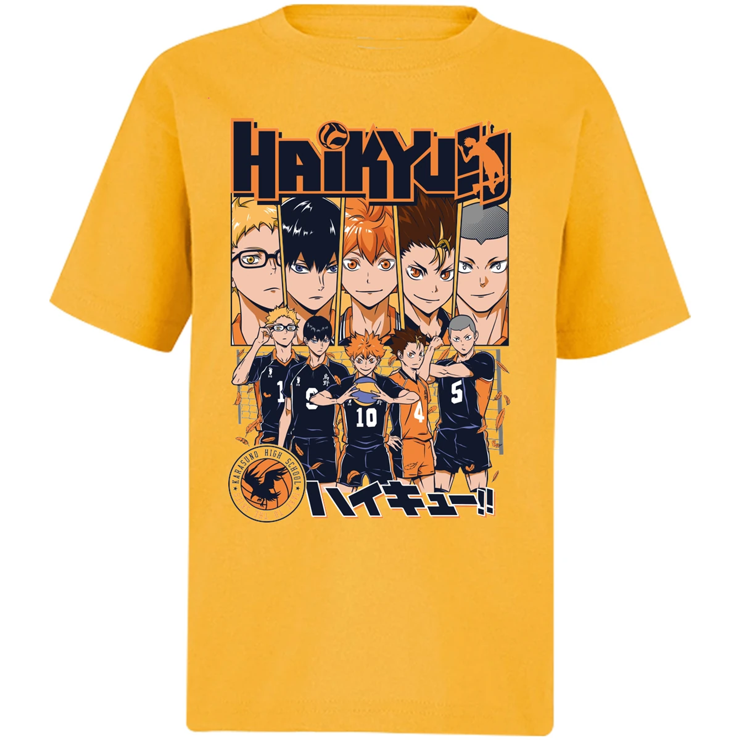Playera Haikyuu Haikyuu Color para Niño 1