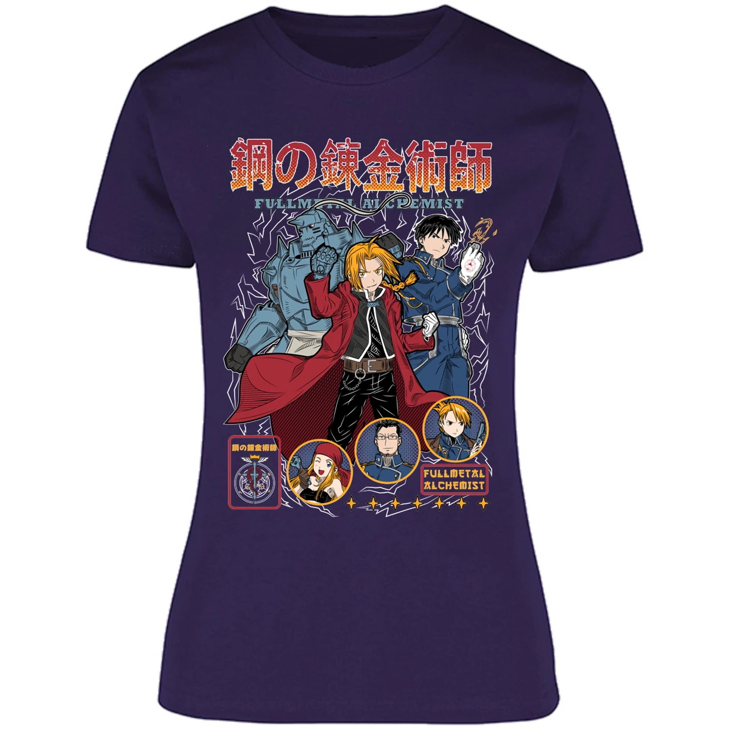 Blusa Full Metal Alchemist Fullmetal Blusa para Mujer 17
