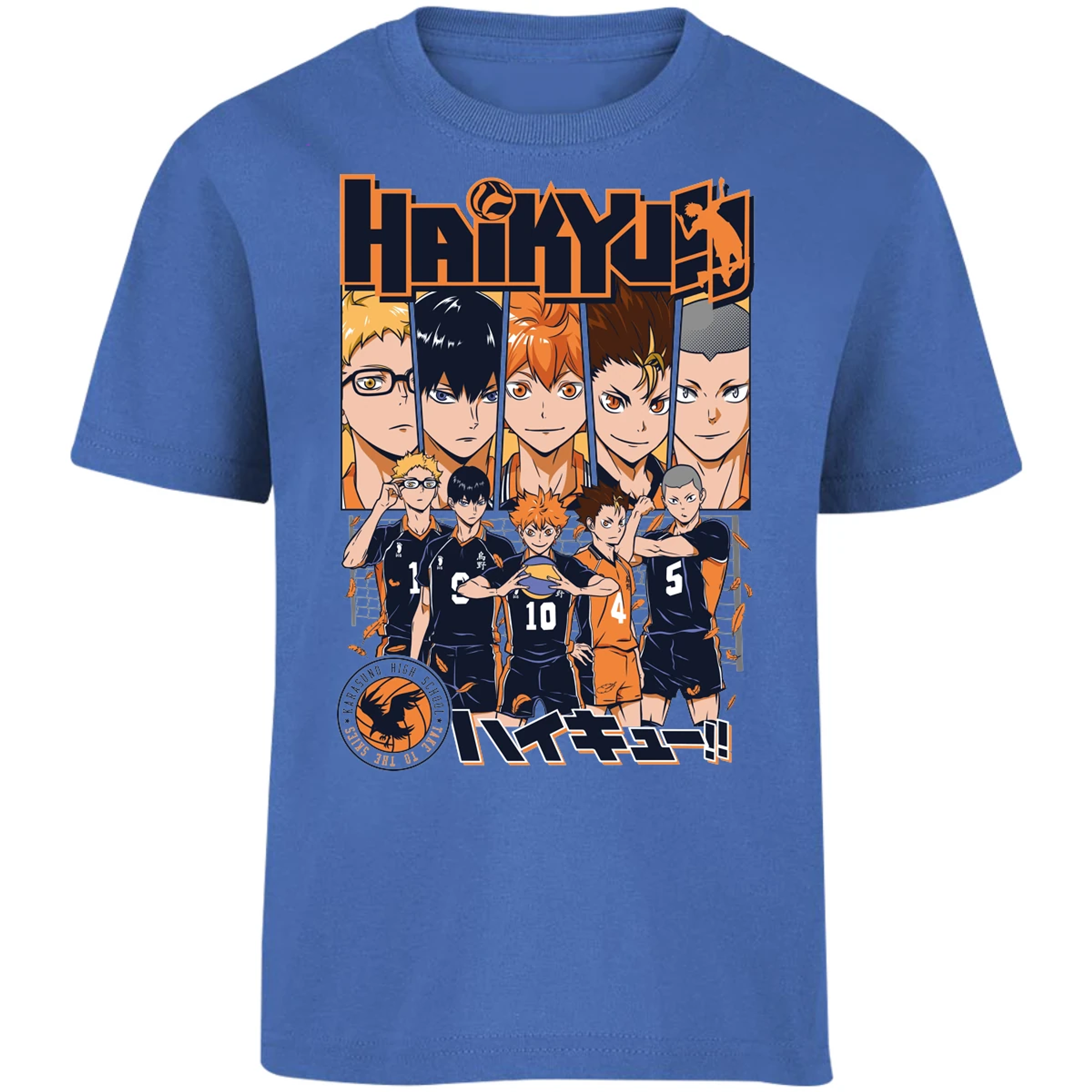 Playera Haikyuu Haikyuu Color para Niño 13
