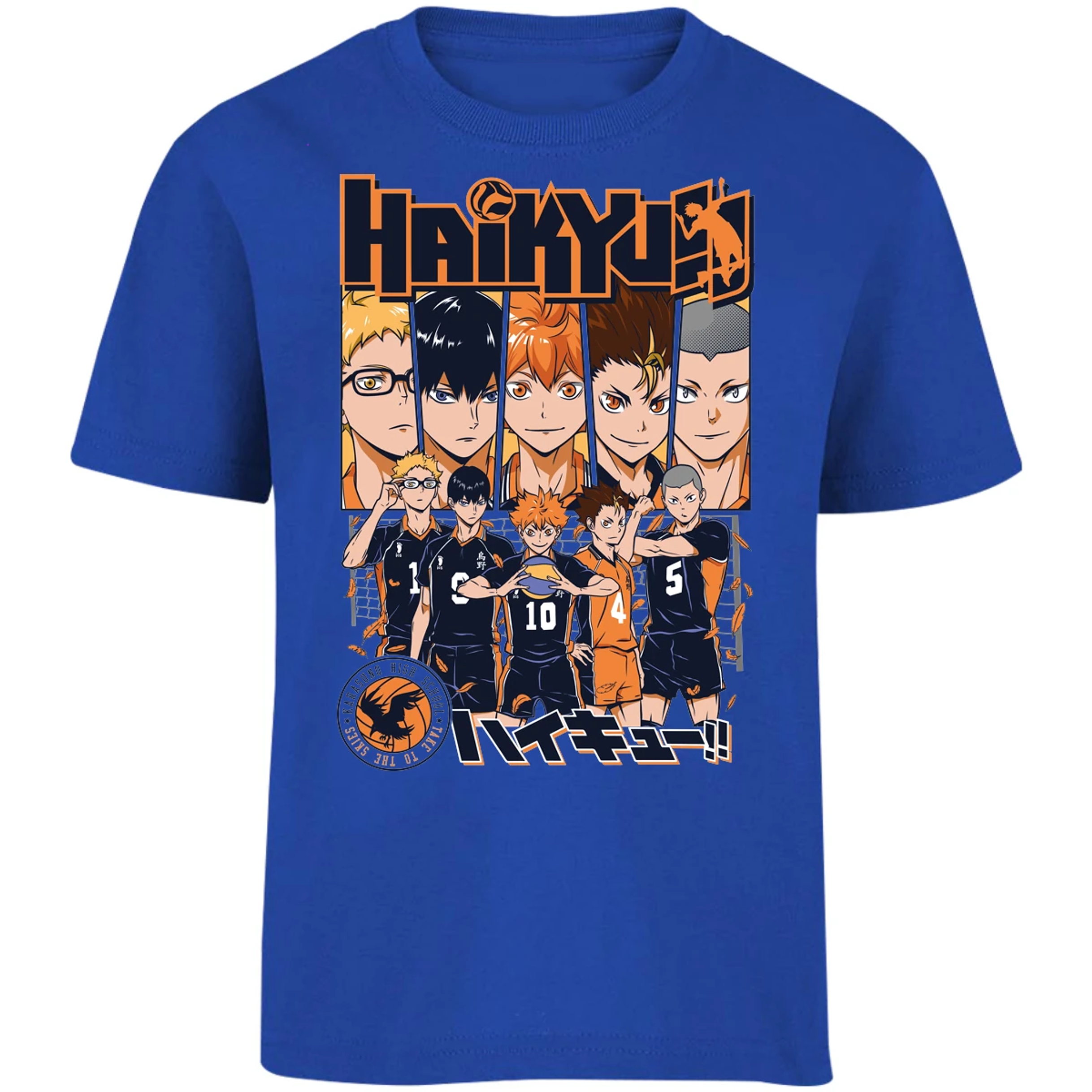 Playera Haikyuu Haikyuu Color para Niño 16