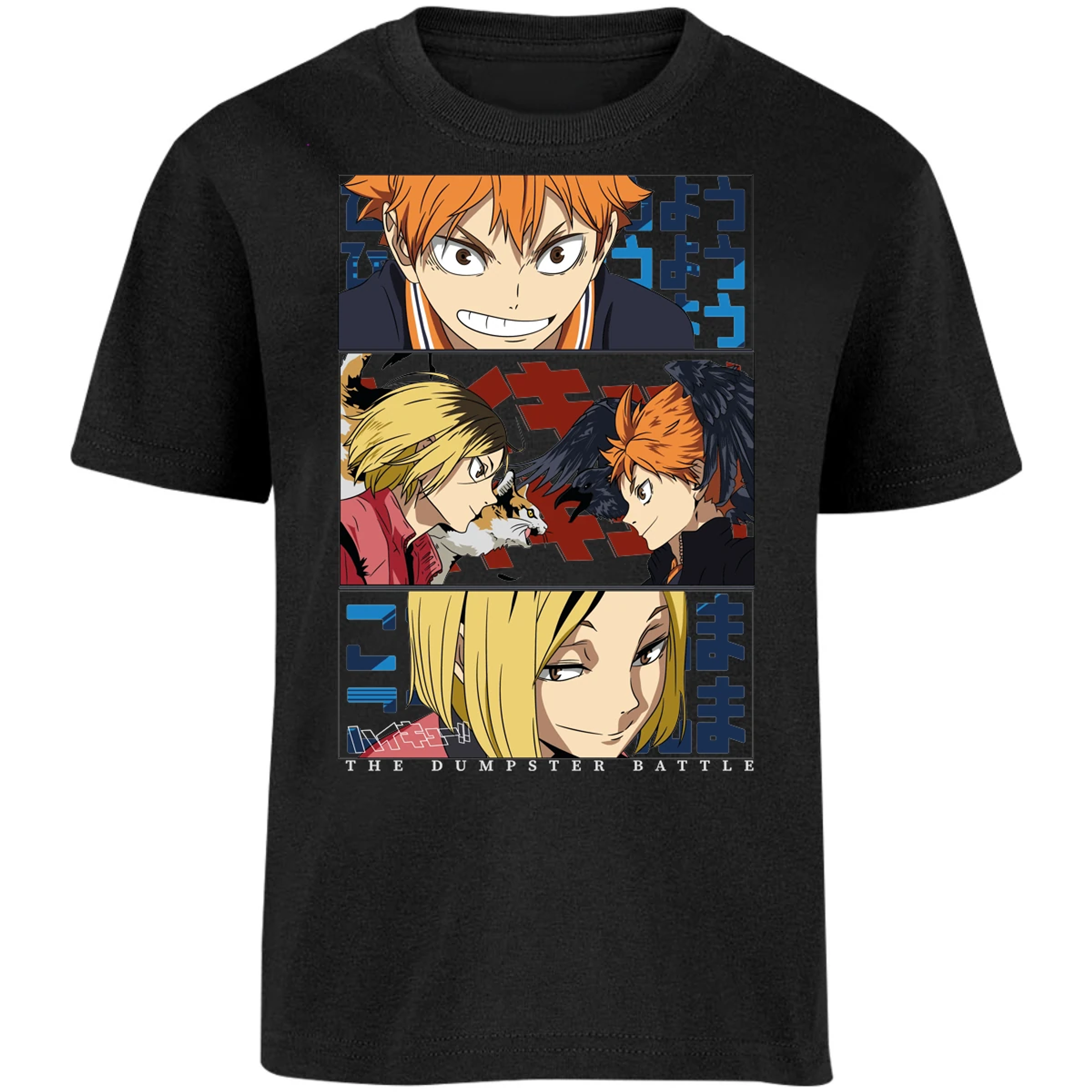 Playera Haikyuu Haikyuu Dumpster Battle para Niño 14
