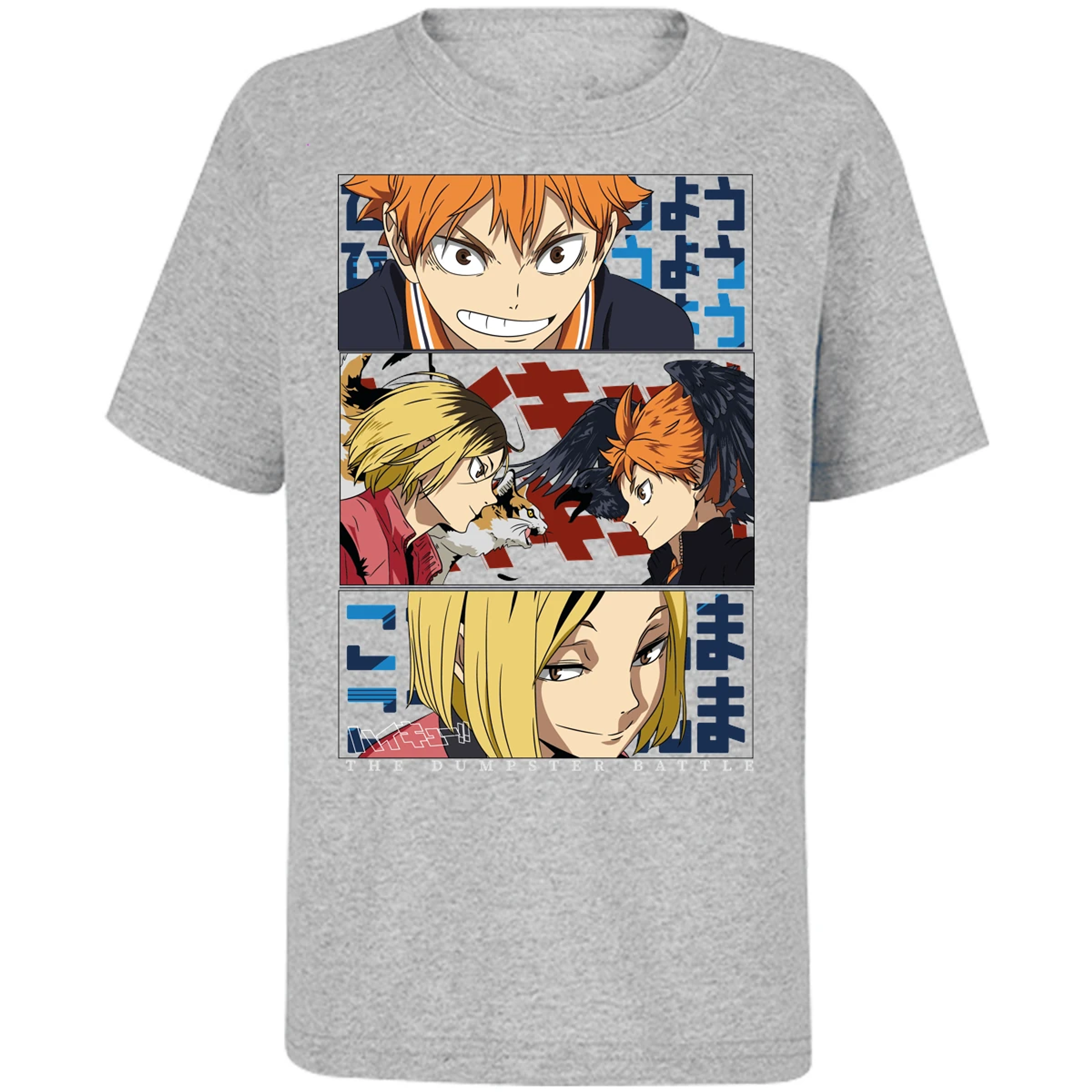 Playera Haikyuu Haikyuu Dumpster Battle para Niño 3