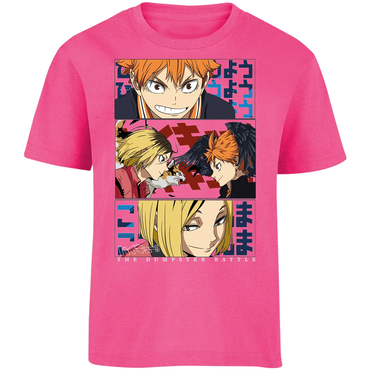 Playera Haikyuu Haikyuu Dumpster Battle para Niño 6