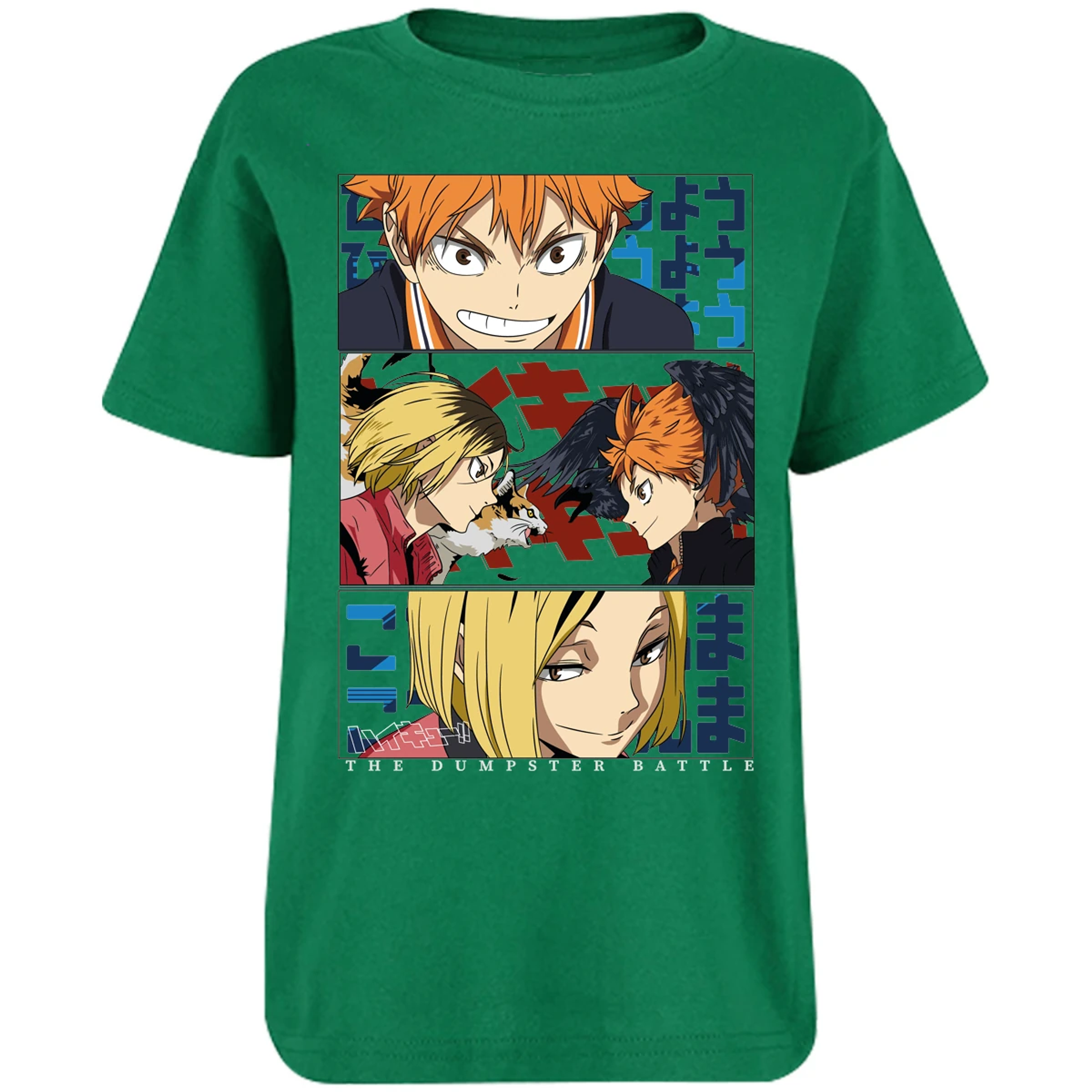 Playera Haikyuu Haikyuu Dumpster Battle para Niño 10