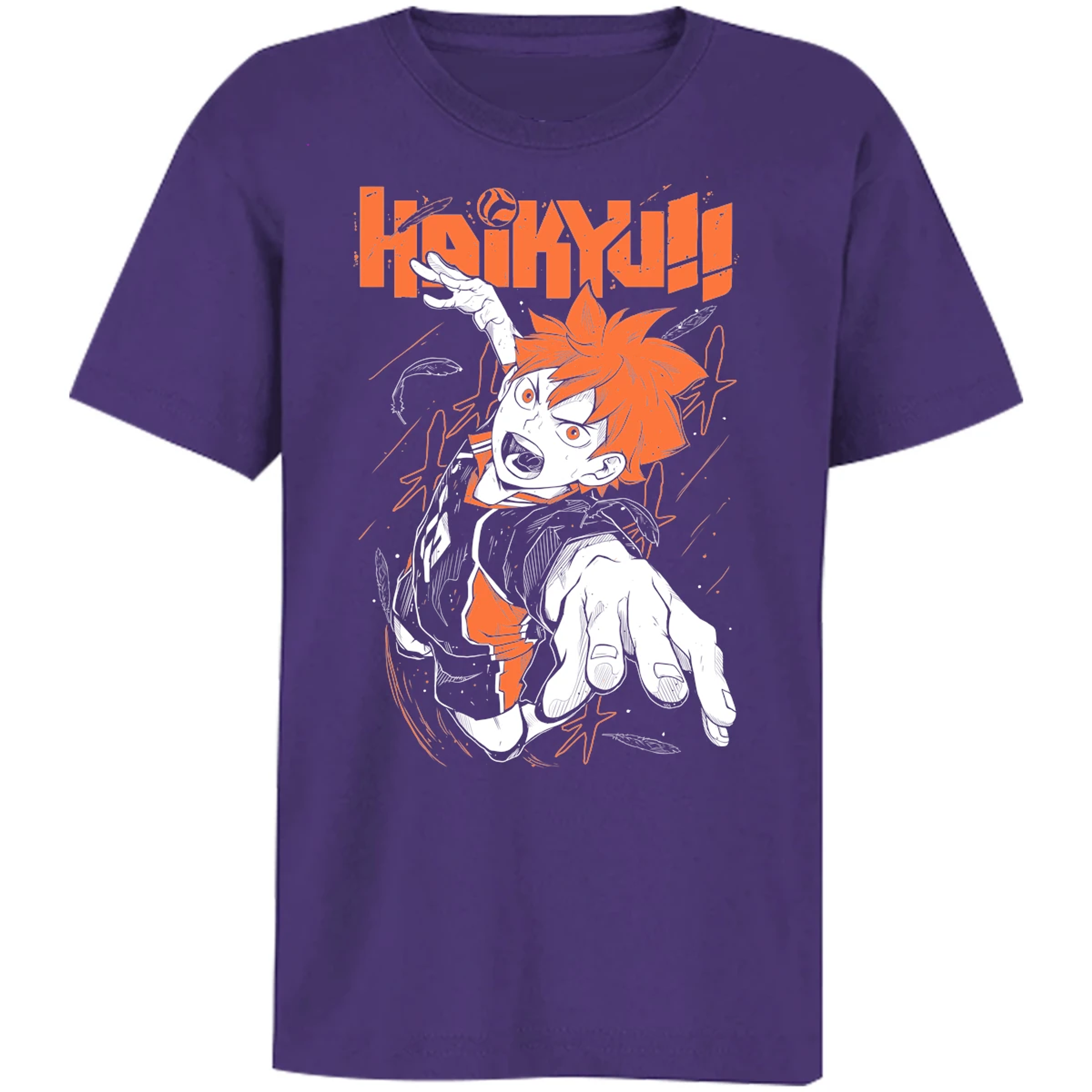 Playera Haikyuu Shoyo Hinata para Niño 17