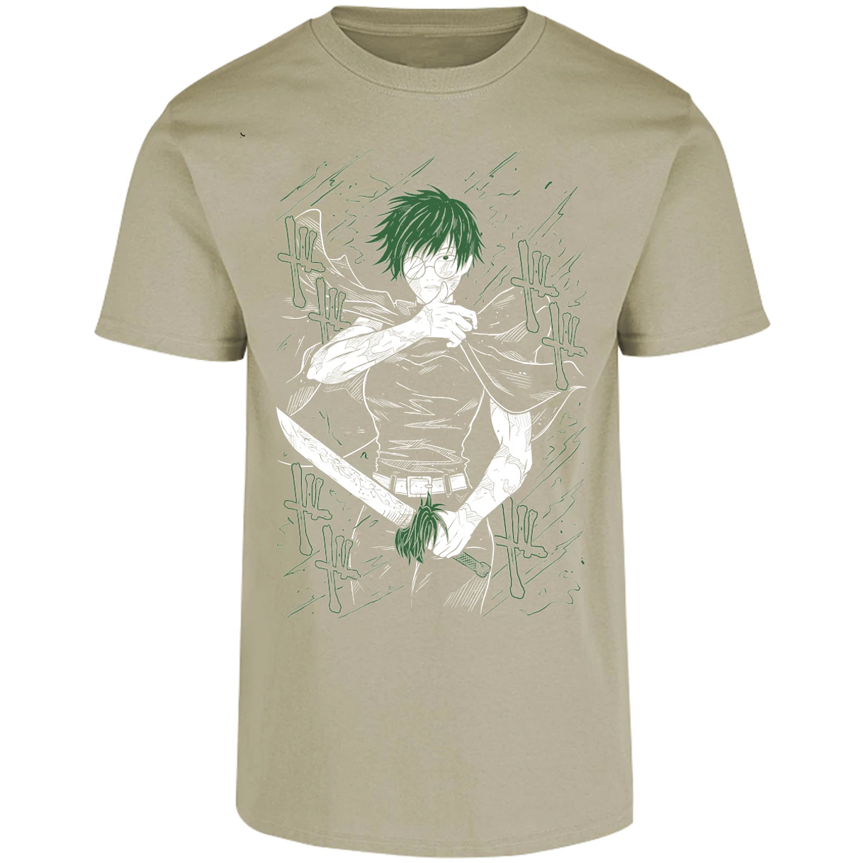 Playera Jujutsu Kaisen Maki Zenin para Adulto 12