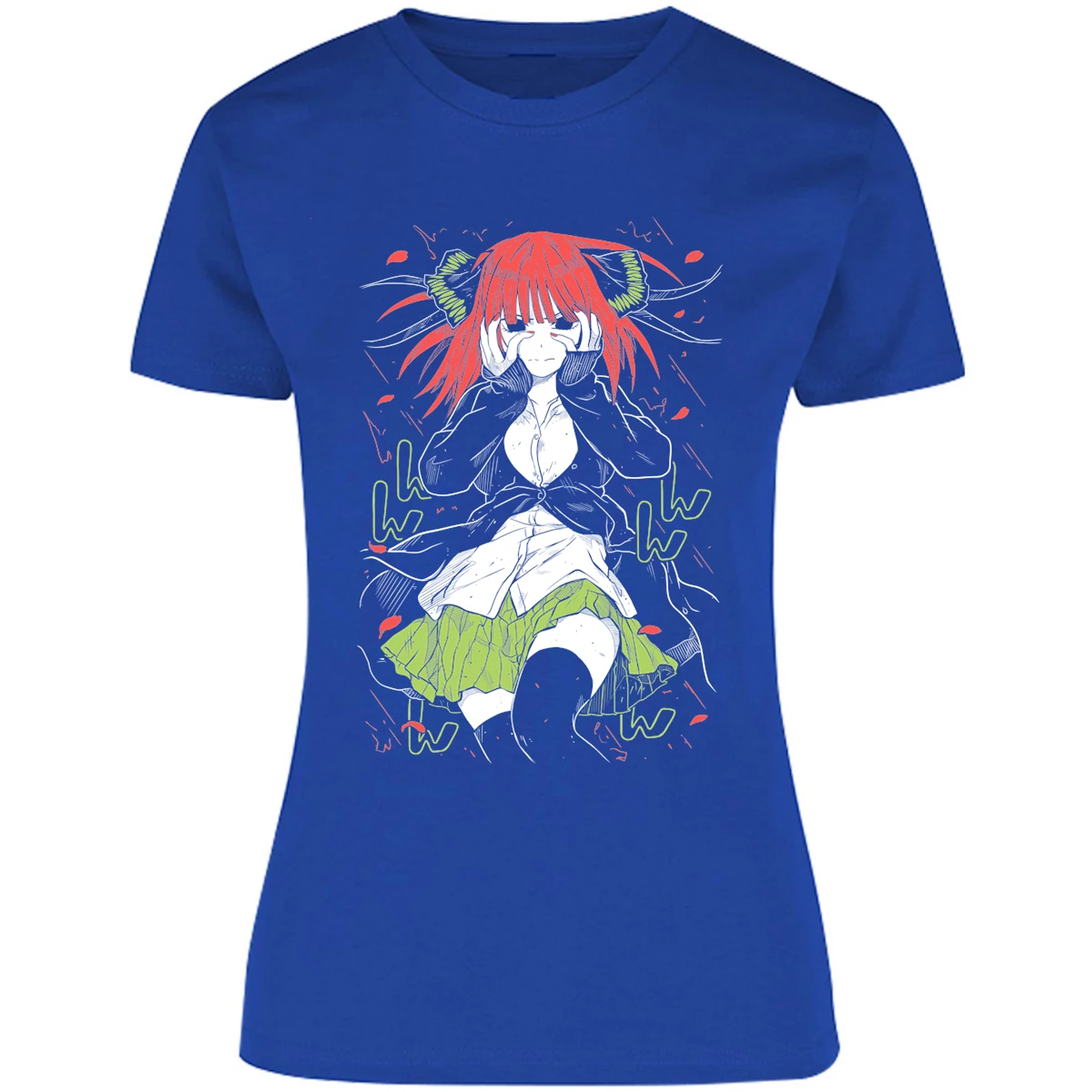 Blusa Inuyasha Nino Nakano Blusa para Mujer 15