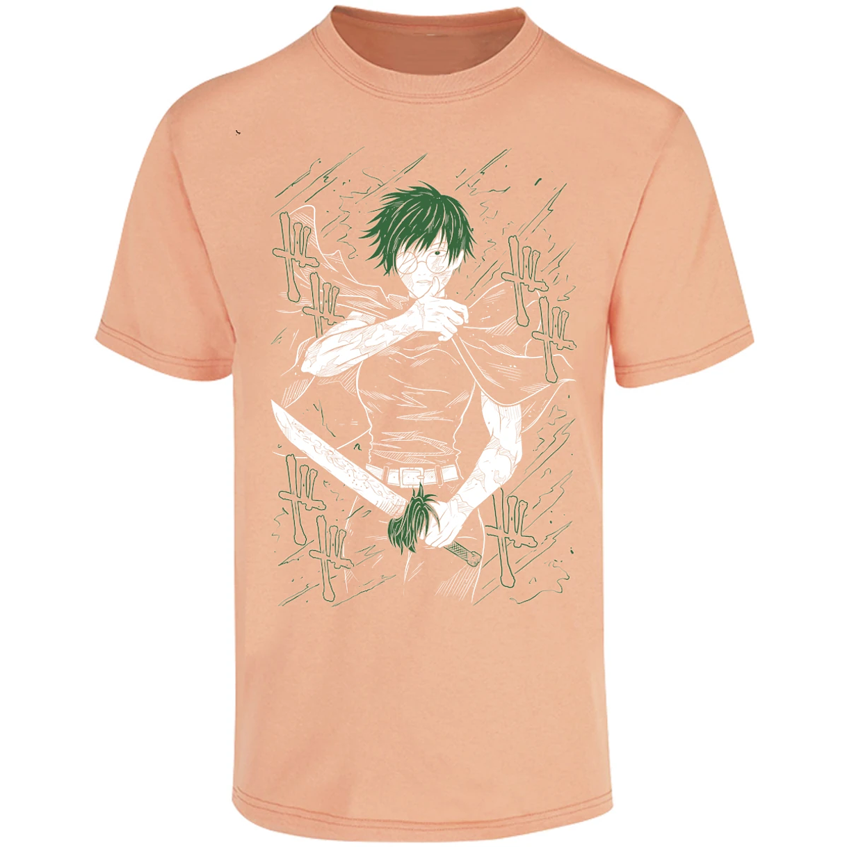 Playera Jujutsu Kaisen Maki Zenin para Adulto 7