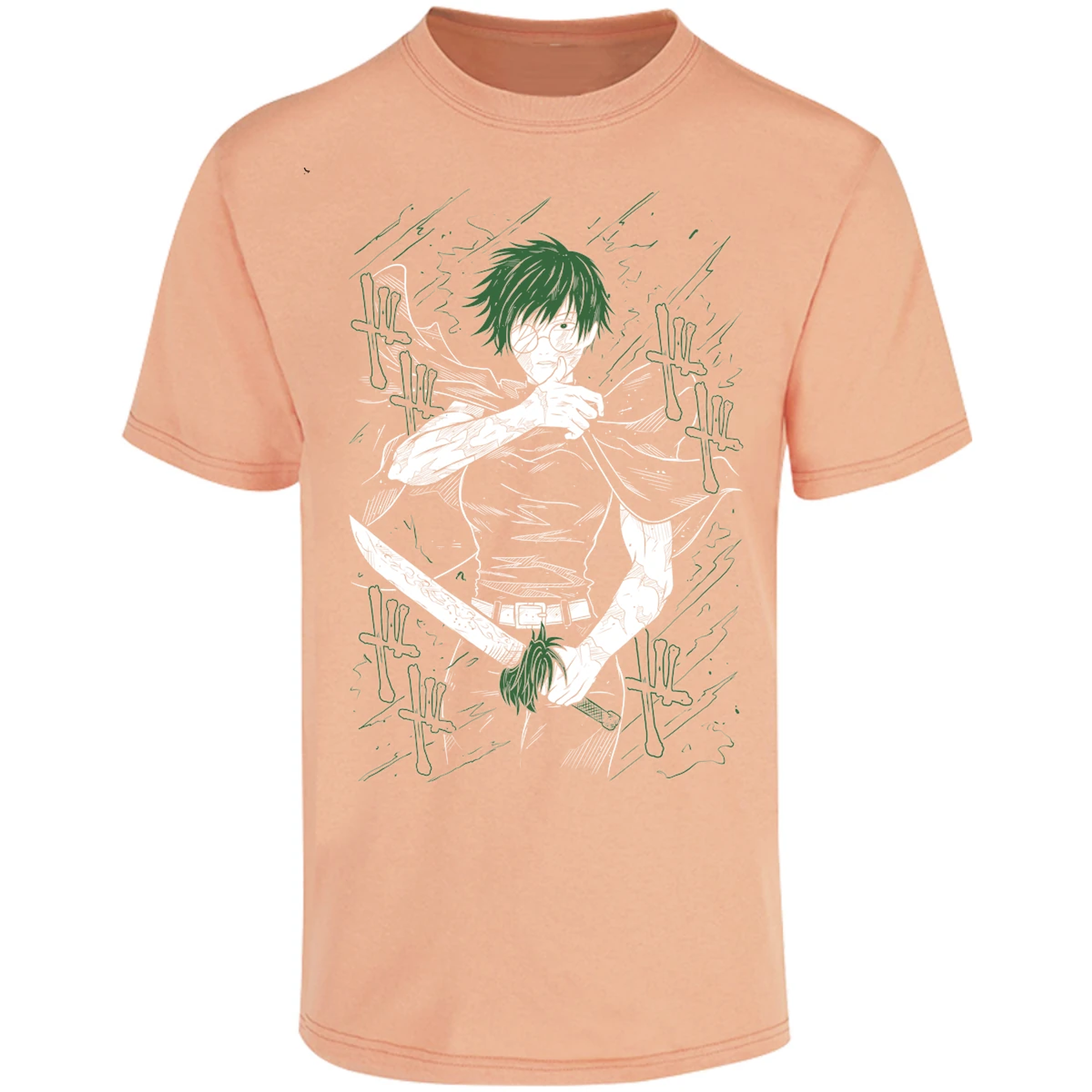 Playera Jujutsu Kaisen Maki Zenin para Adulto 7