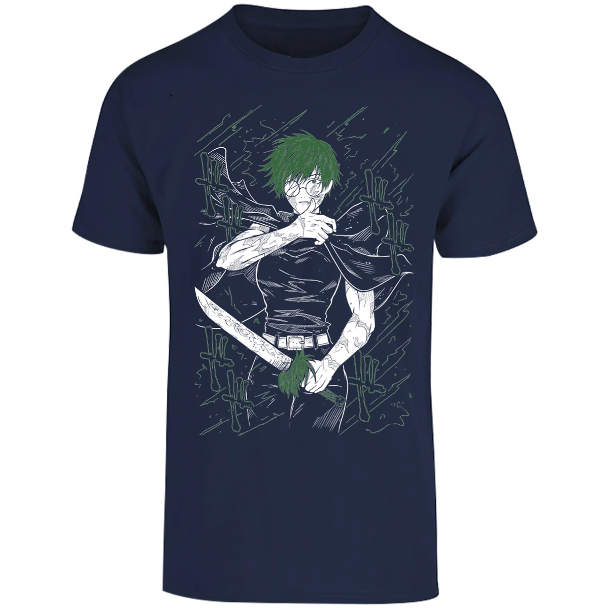 Playera Jujutsu Kaisen Maki Zenin para Adulto 14