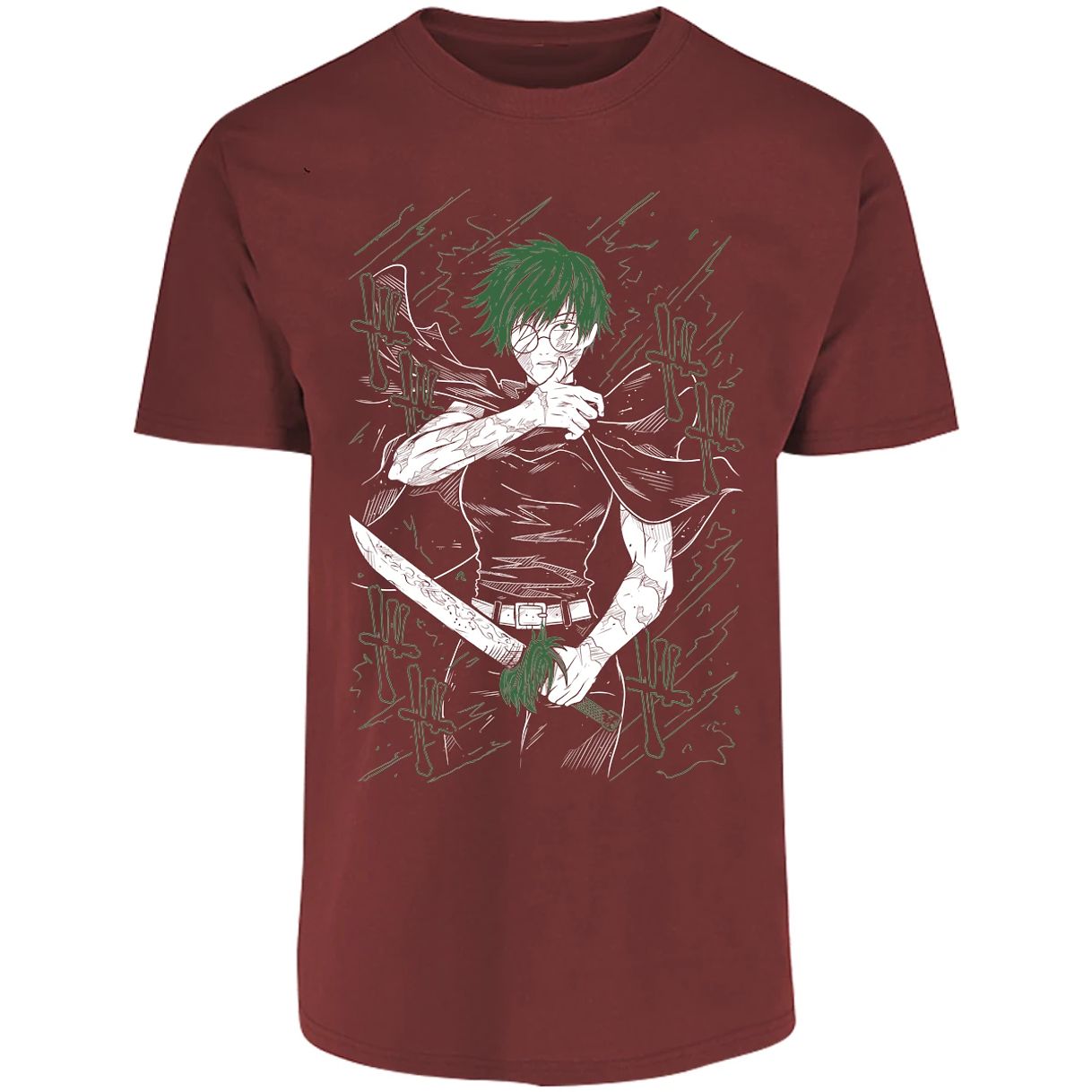 Playera Jujutsu Kaisen Maki Zenin para Adulto 21