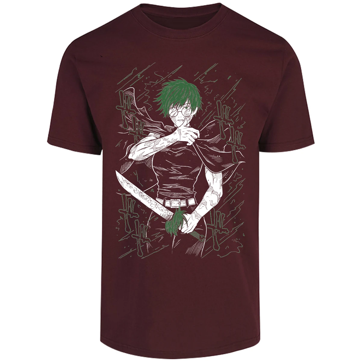 Playera Jujutsu Kaisen Maki Zenin para Adulto 30